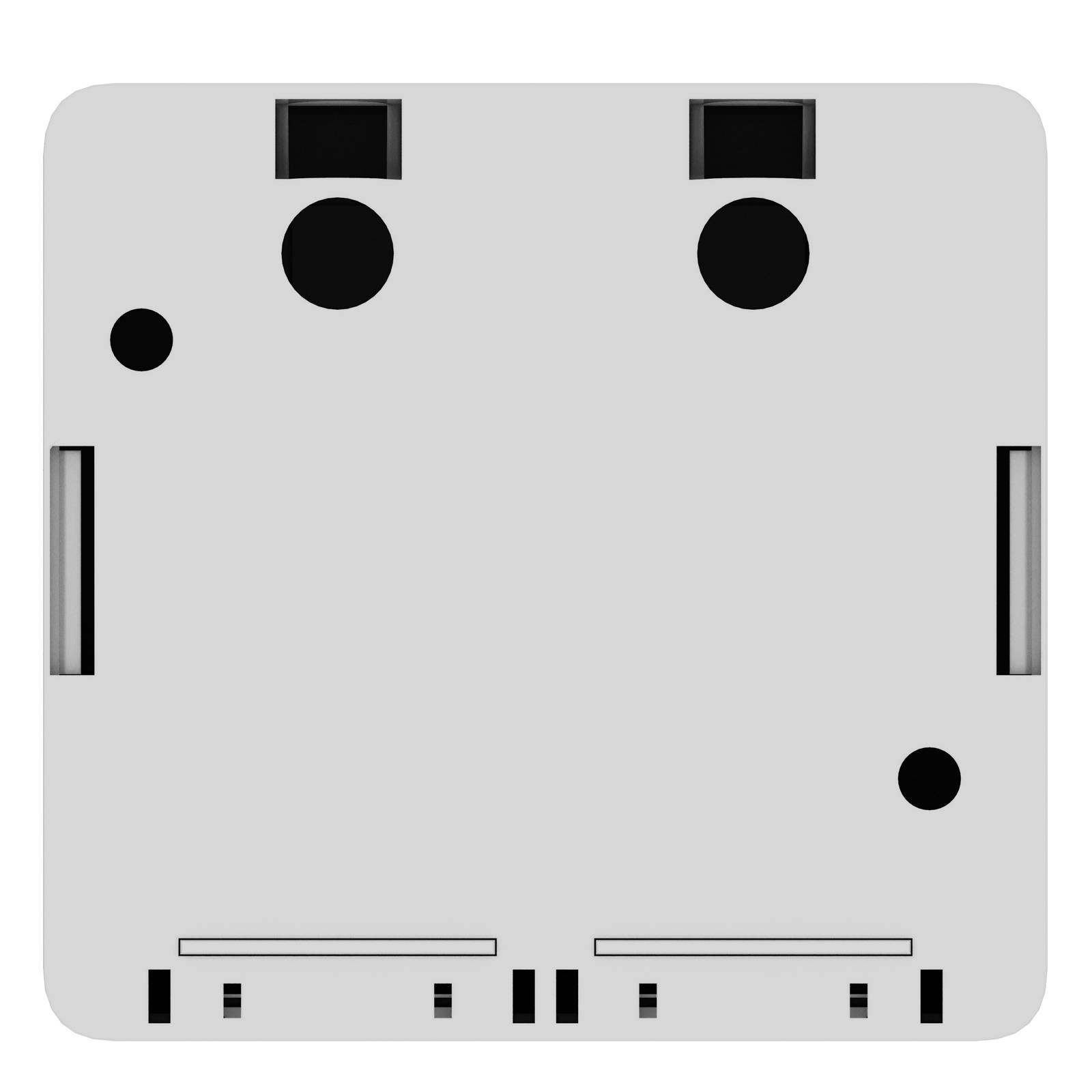 hb-digital Keystone Gehäuse Aufputz 2 Port Aufputzdose Modulaufnahme