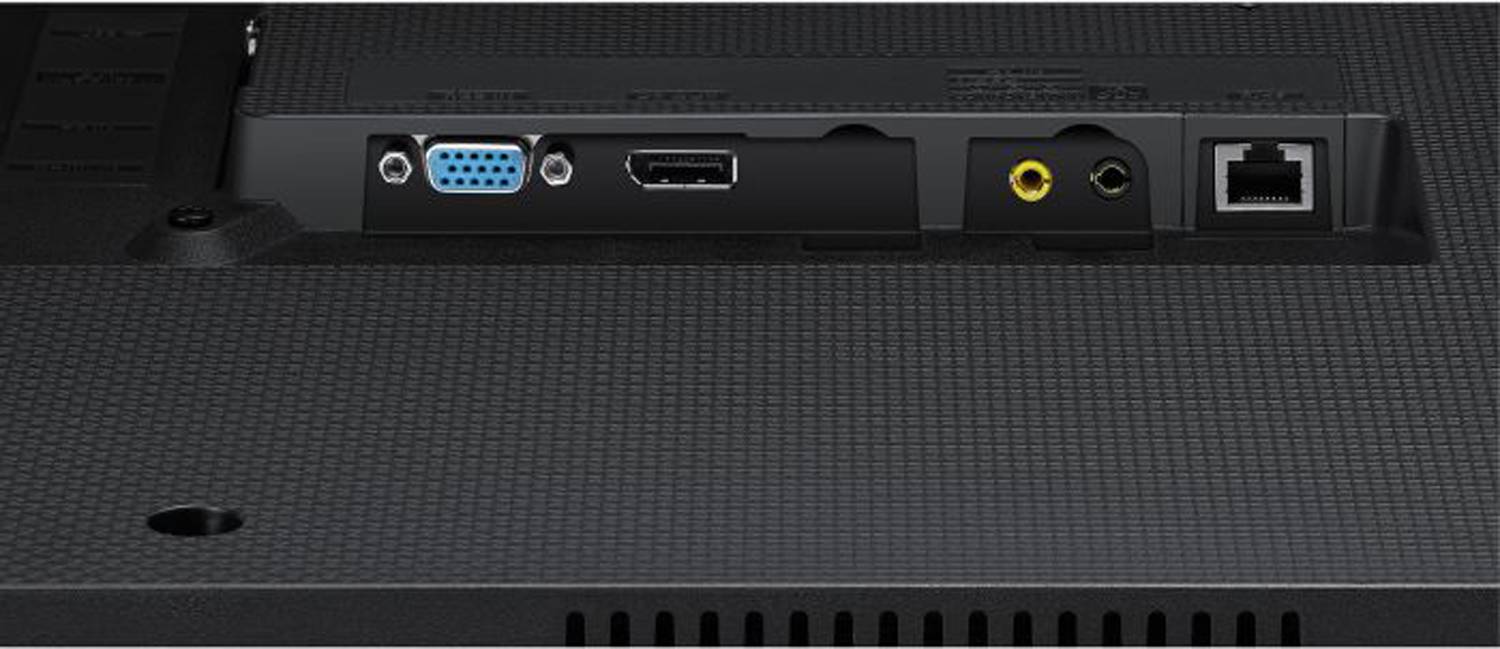 Samsung DM55D 55-Zoll Display VA FHD 1920x1080 DP HDMI VGA DVI USB LAN 8ms schwarz Sehr gut - Refurbished