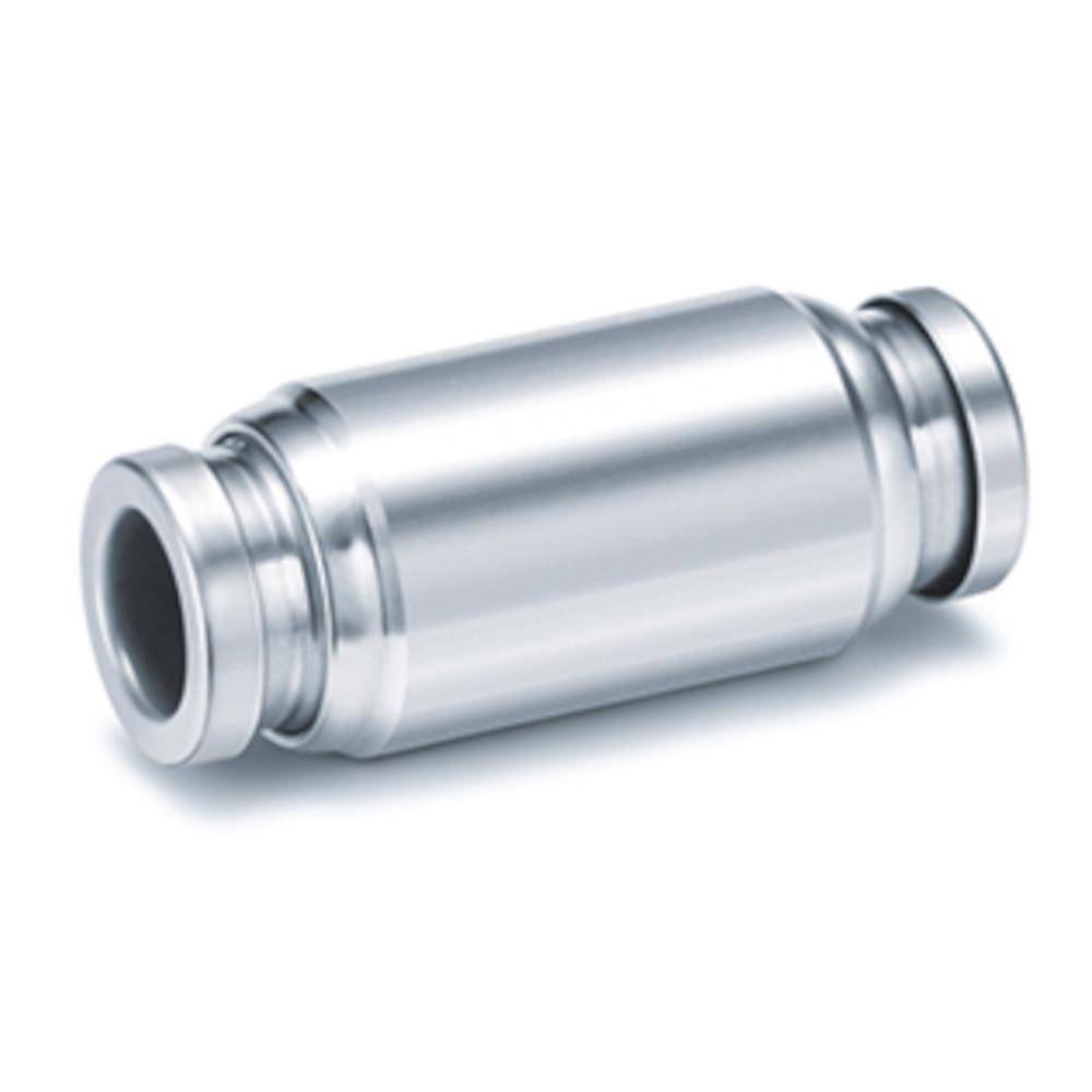 SMC Gerade Steckverbindung KQB2H16-00 - Messing/Edelstahl - Schlauch-Außen-Ø 16 mm - Preis per Stück