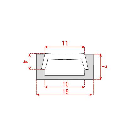 Artecta Profile 15 Surface Länge: 2m