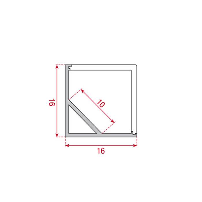 Artecta Profile Pro 5 Square Länge: 2m