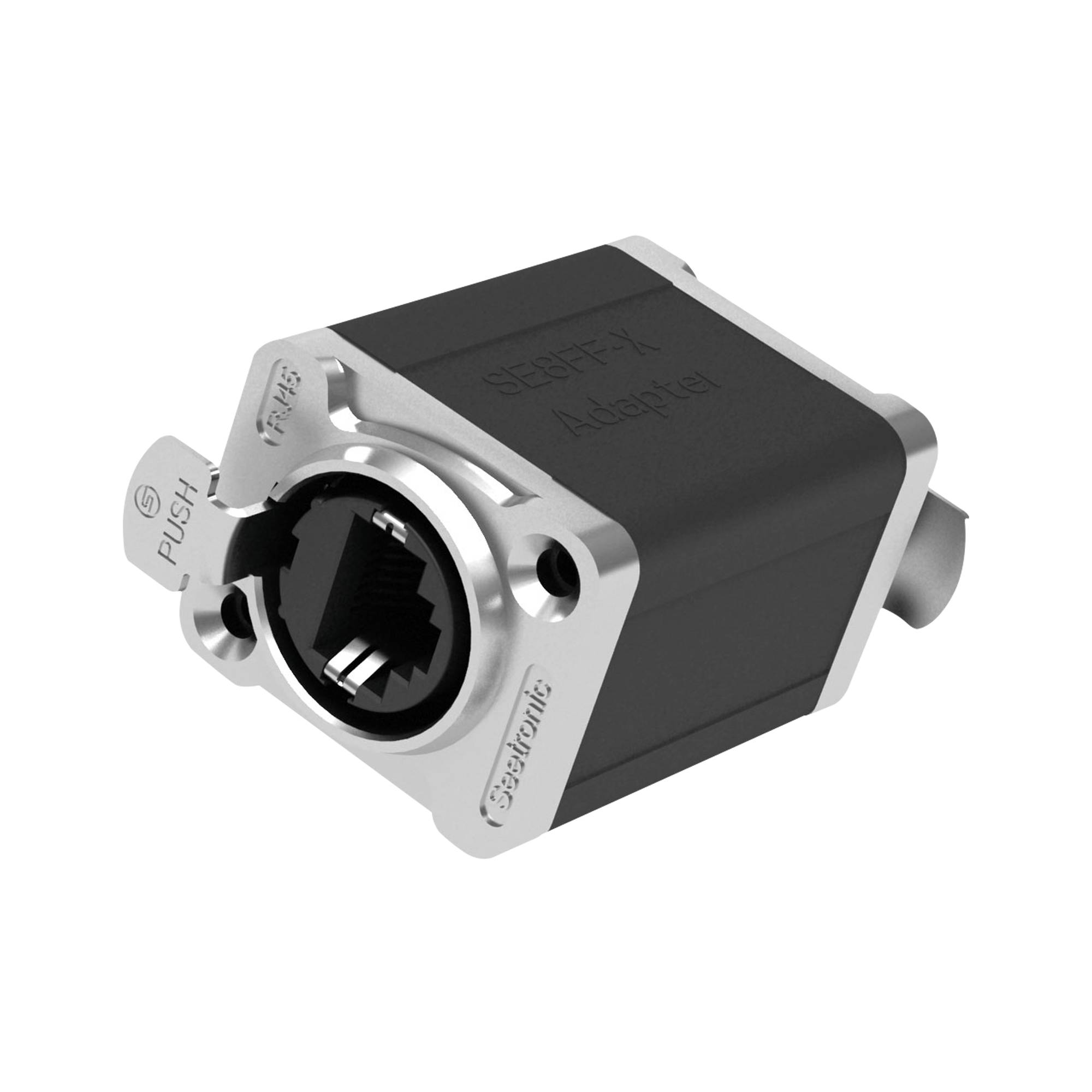 Seetronic RJ45 Coupler Verriegelbar - bis zu 100 MHz/1 Gigabit