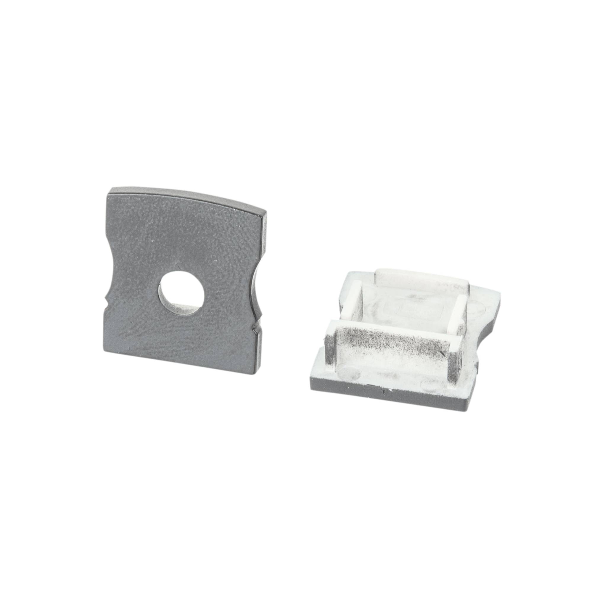 Artecta Pro 35 End Caps 2 Stk. - Grau