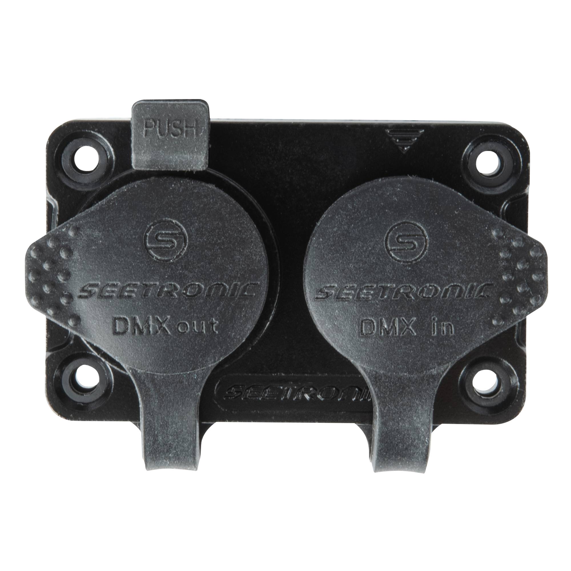 Seetronic XLR 3P In/Output Combination Chassis IP65 – Goldkontakte