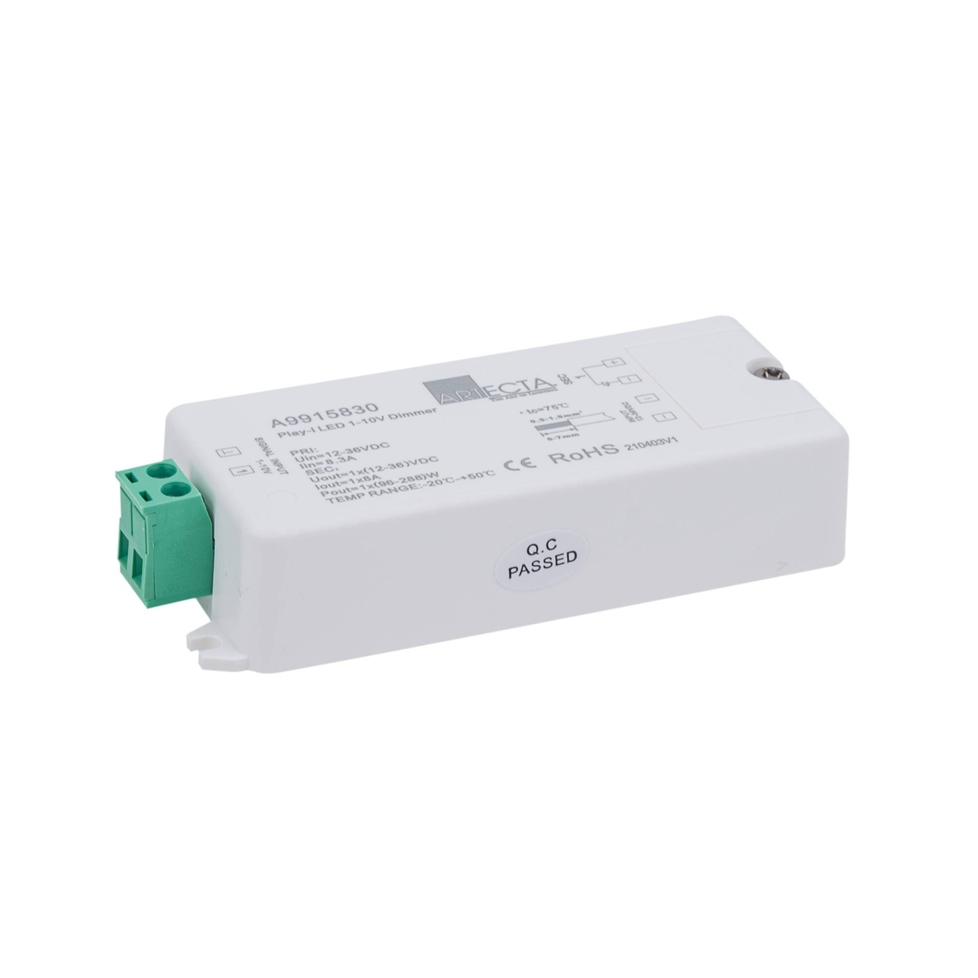 Artecta Play-I LED 0-10 V DC Dimmer Konstantspannung einfarbig