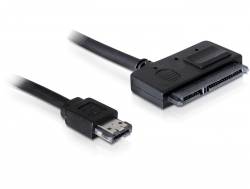 DELOCK SATA-Kabel SATA 22pin -> eSATAp St/St 0.50m Multimedia-Technik Sata-Kabel