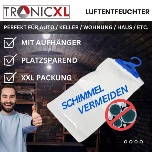 2x Luftentfeuchter für Kleiderschrank mit Hänger Auto Garage Büro Schrank Keller Haus Wohnung Waschraum Zubehör Luft Entfeuchter 2x Luftentfeuchter für Kleiderschrank mit Hänger Auto Garage Büro Schrank Keller Haus Wohnung Waschraum Zubehör Luft Entfeuchter