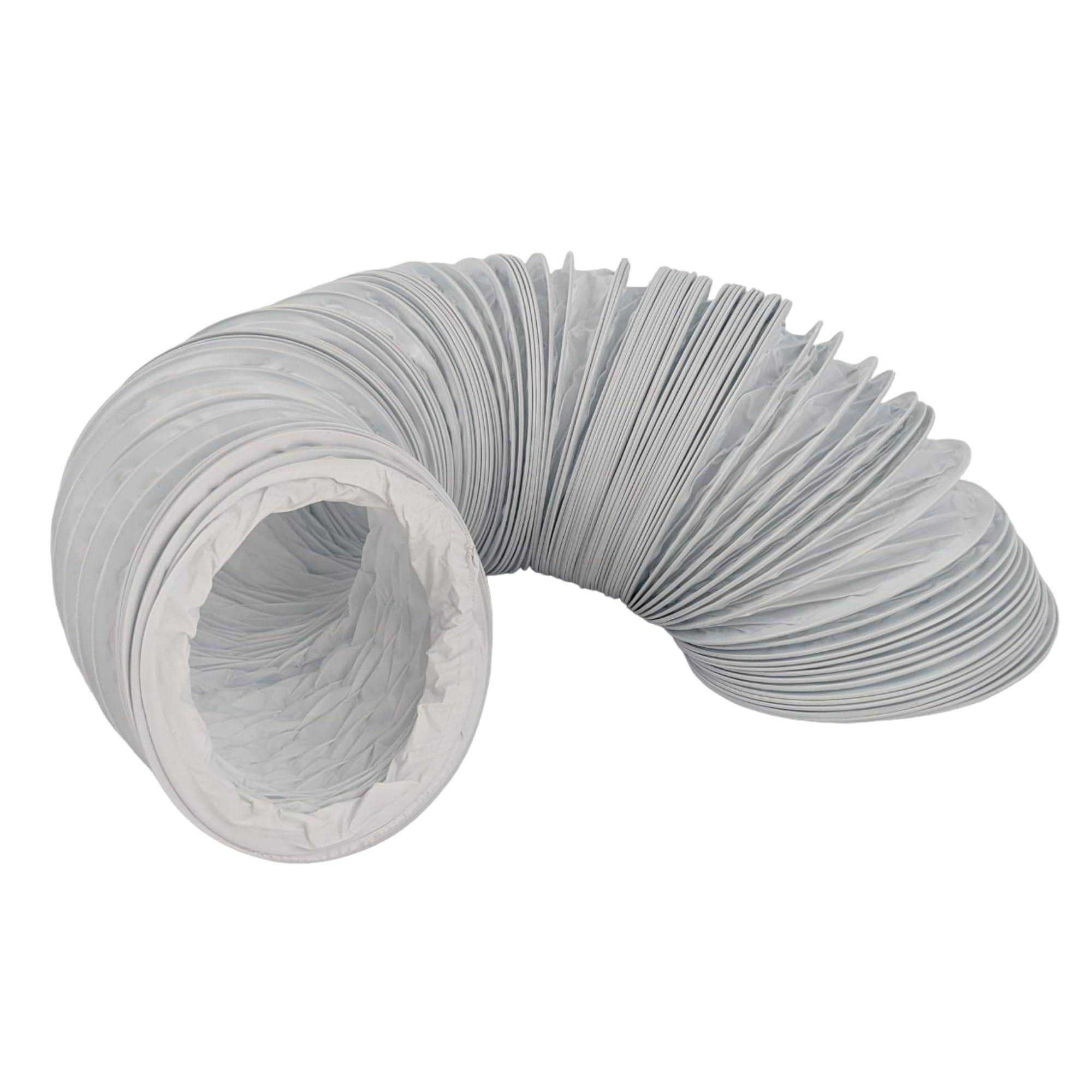 PVC Abluftschlauch 100mm 1,5m für Trockner Klimaanlage Wäschetrockner Dunstabzugshaube Schlauch für 100er Abluft