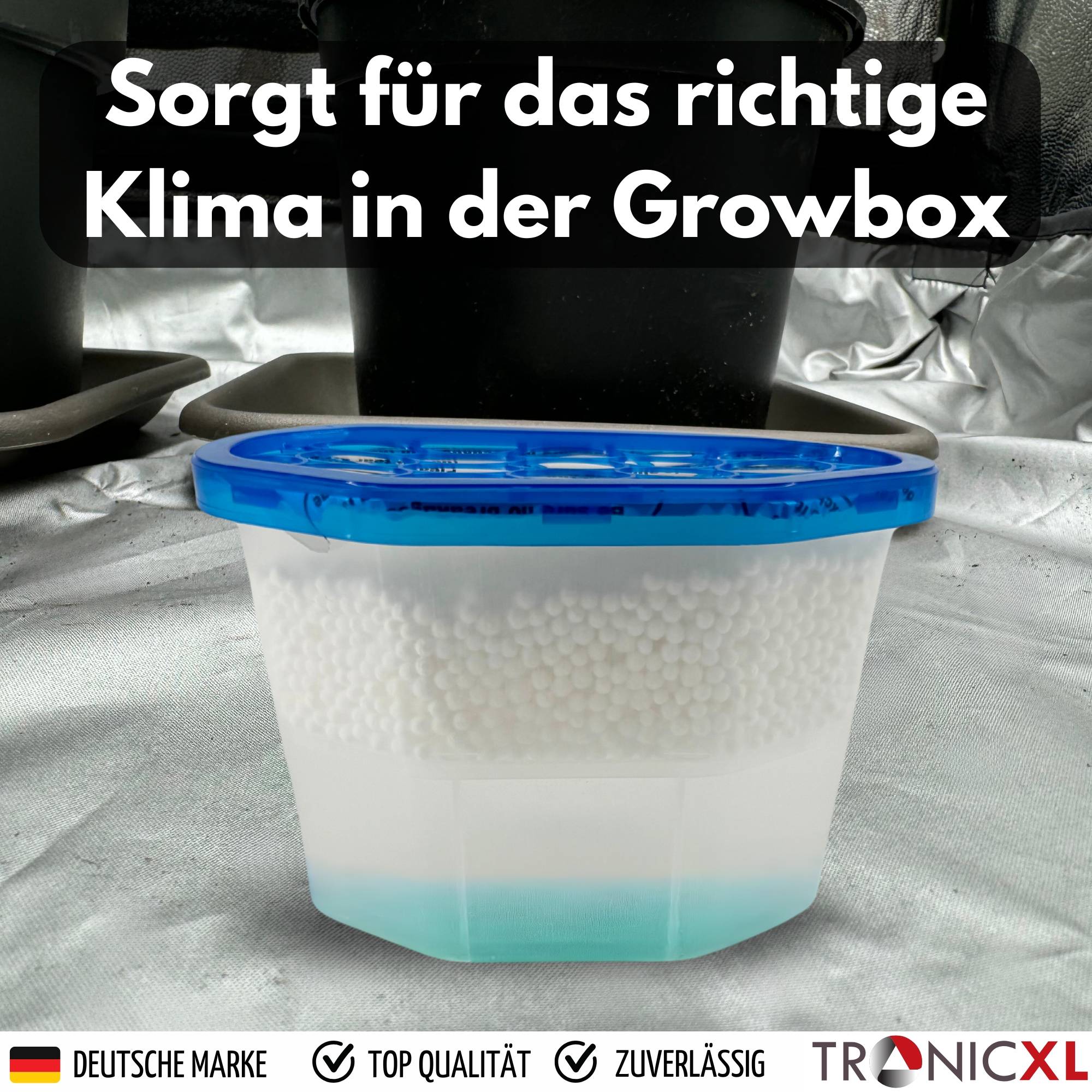 8 Luftentfeuchter 500ml für Growbox Grower Grow Anbau Zubehör Box Boxen Granulat Raumentfeuchter Entfeuchter Growzelt Zelt Zelte Zimmergewächshaus