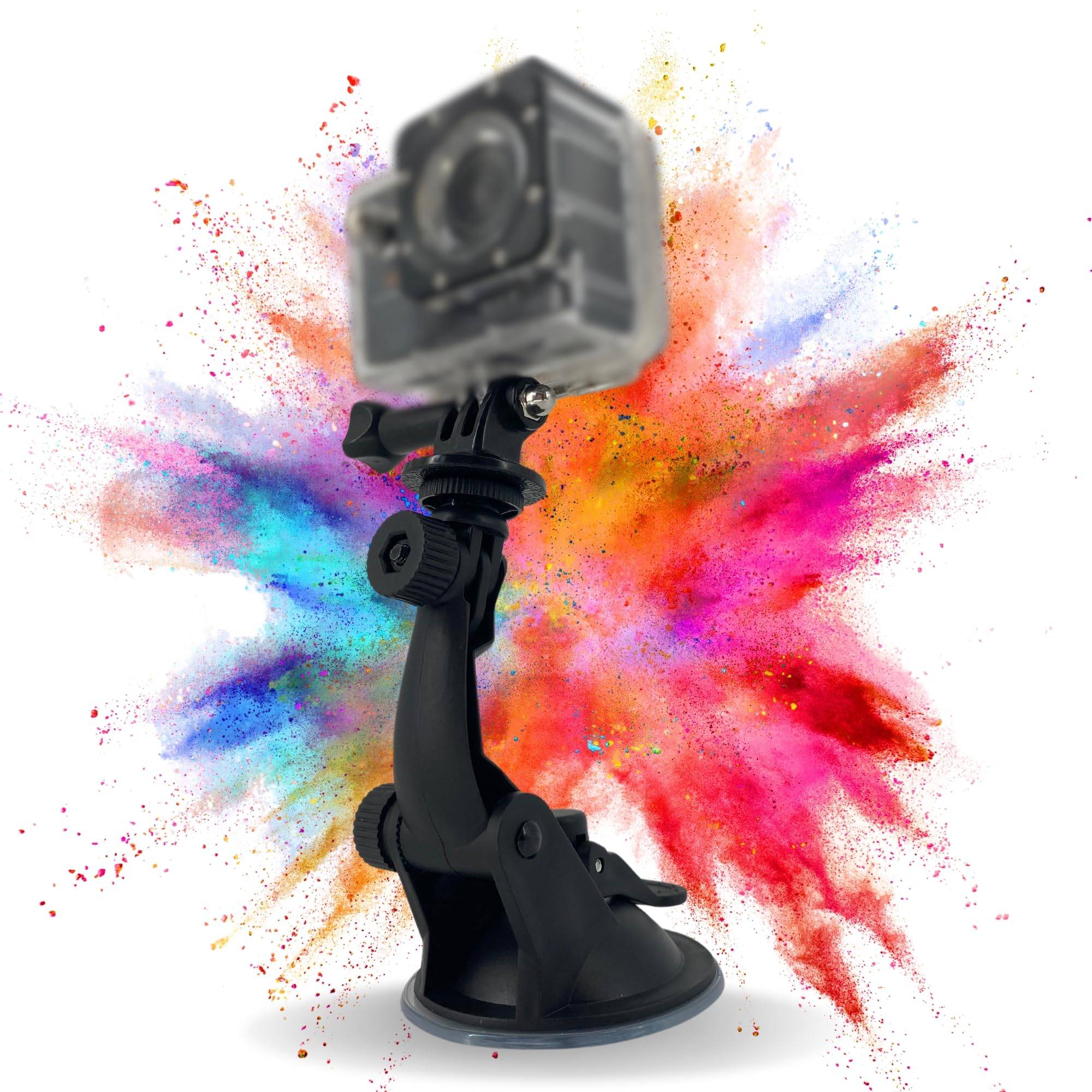 Actioncam Saugnapf Halter Saugnapfhalter Halterung für DJI Osmo GoPro Hero Hero+ Adapter Session Action Cam Kamera