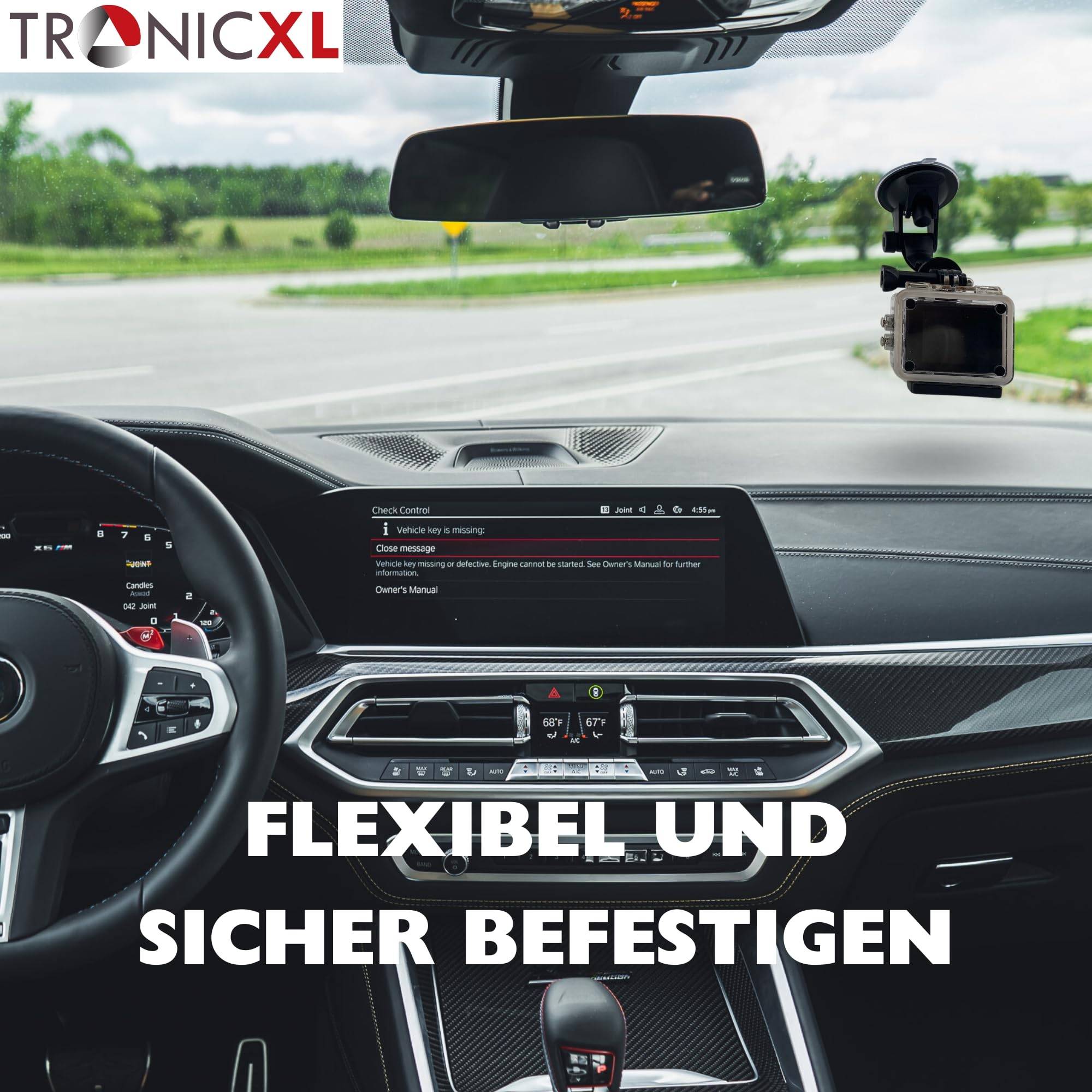 Actioncam Saugnapf Halter Saugnapfhalter Halterung für DJI Osmo GoPro Hero Hero+ Adapter Session Action Cam Kamera