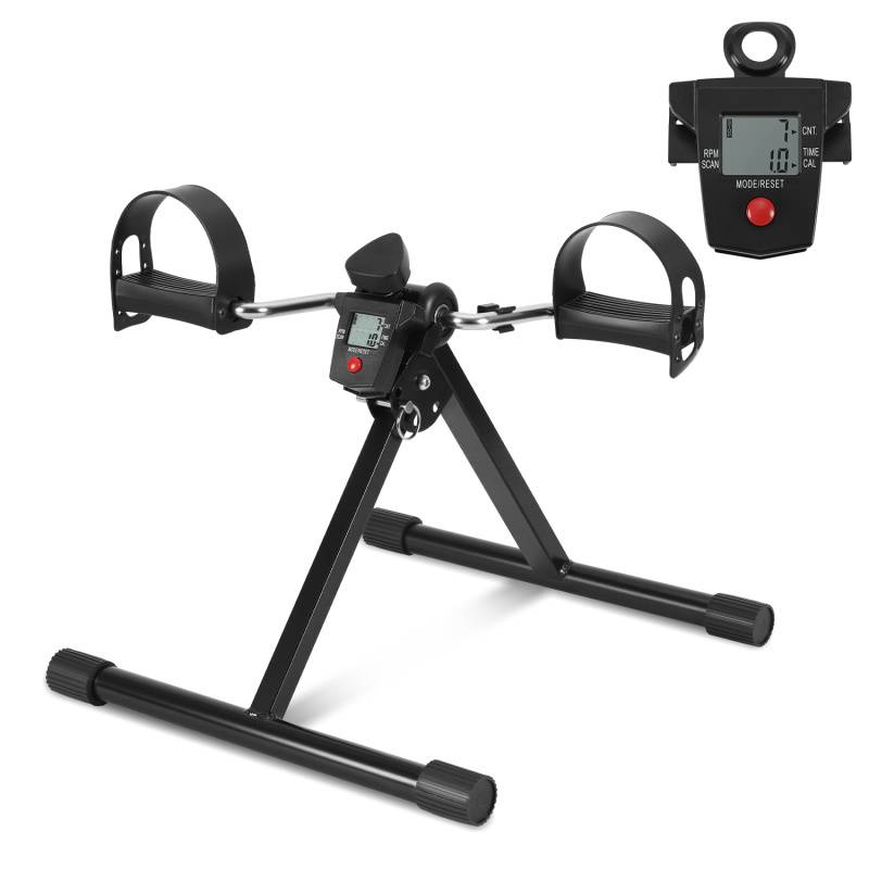Mini-Fahrrad Heimtrainer für Arme und Beine - Fitnessgerät 2in 1