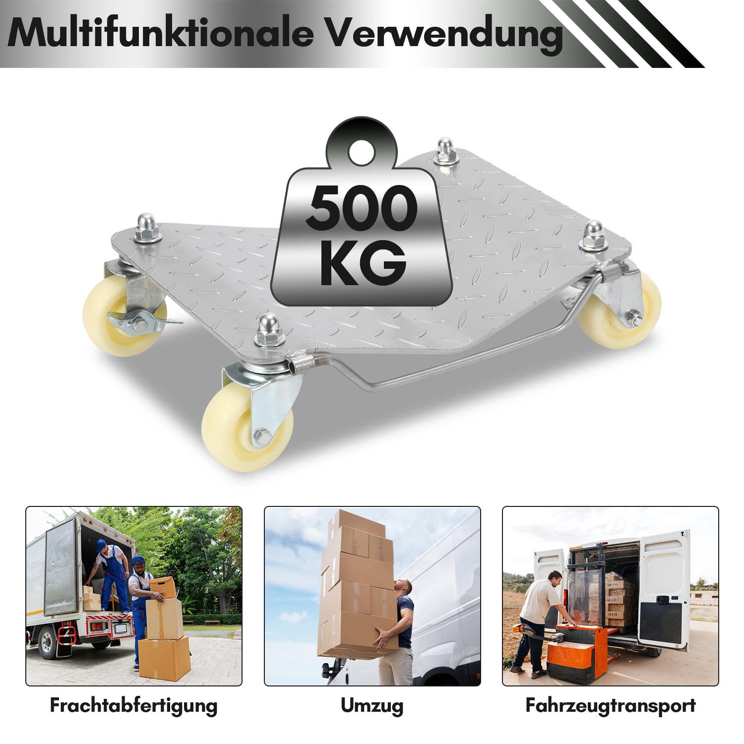 2pcs Rangierhilfe Wagenheber Rangierroller Rangierheber Autowerk