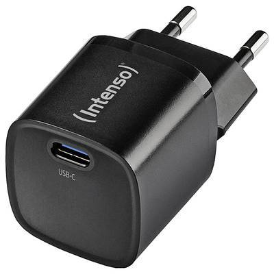 Intenso Power Adapter 1x USB-C 30W W30C2 GaN Black Multimedia-Technik Ladegerät