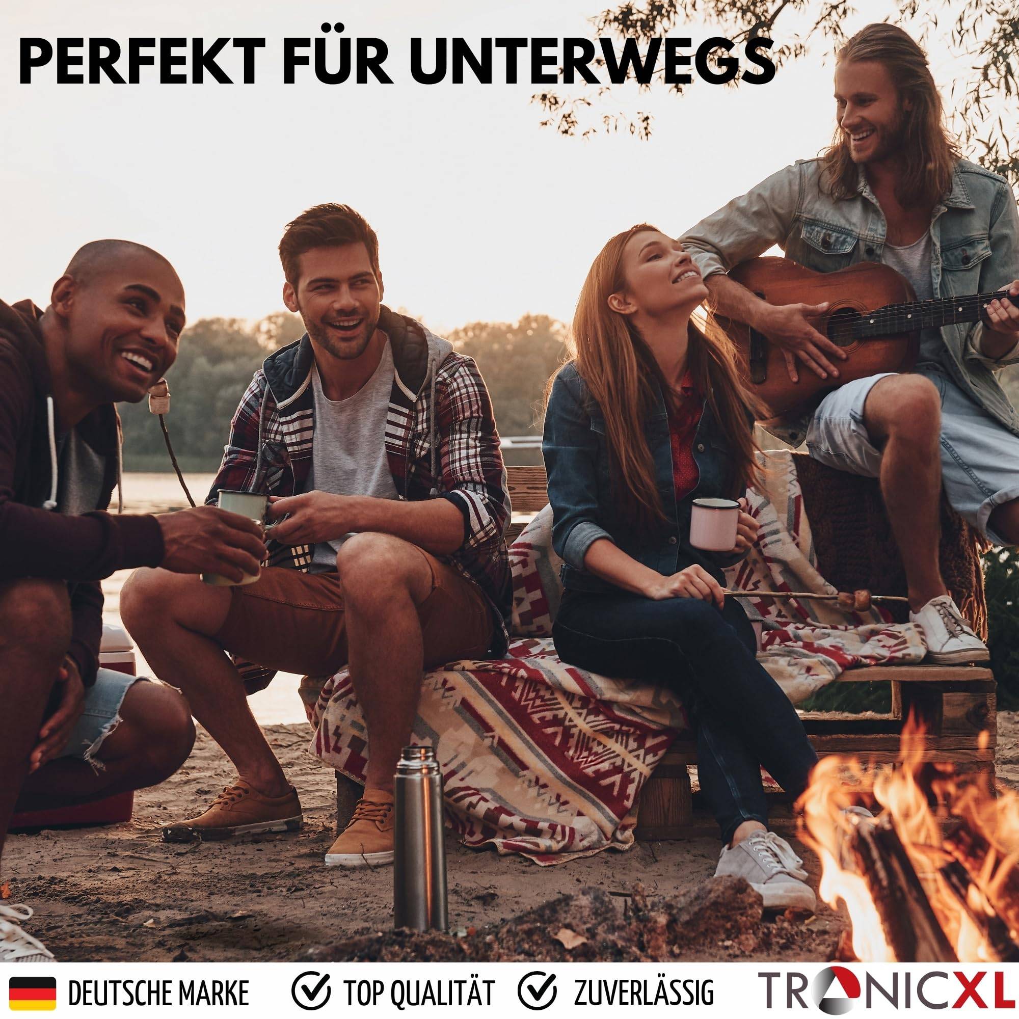 3 x Premium Lunchbox Edelstahl Behälter Mit Deckel für Camping Küche Brotdose Gemüse Fleisch Käse Dichtung auslaufsicher Frischhaltedose Metall D