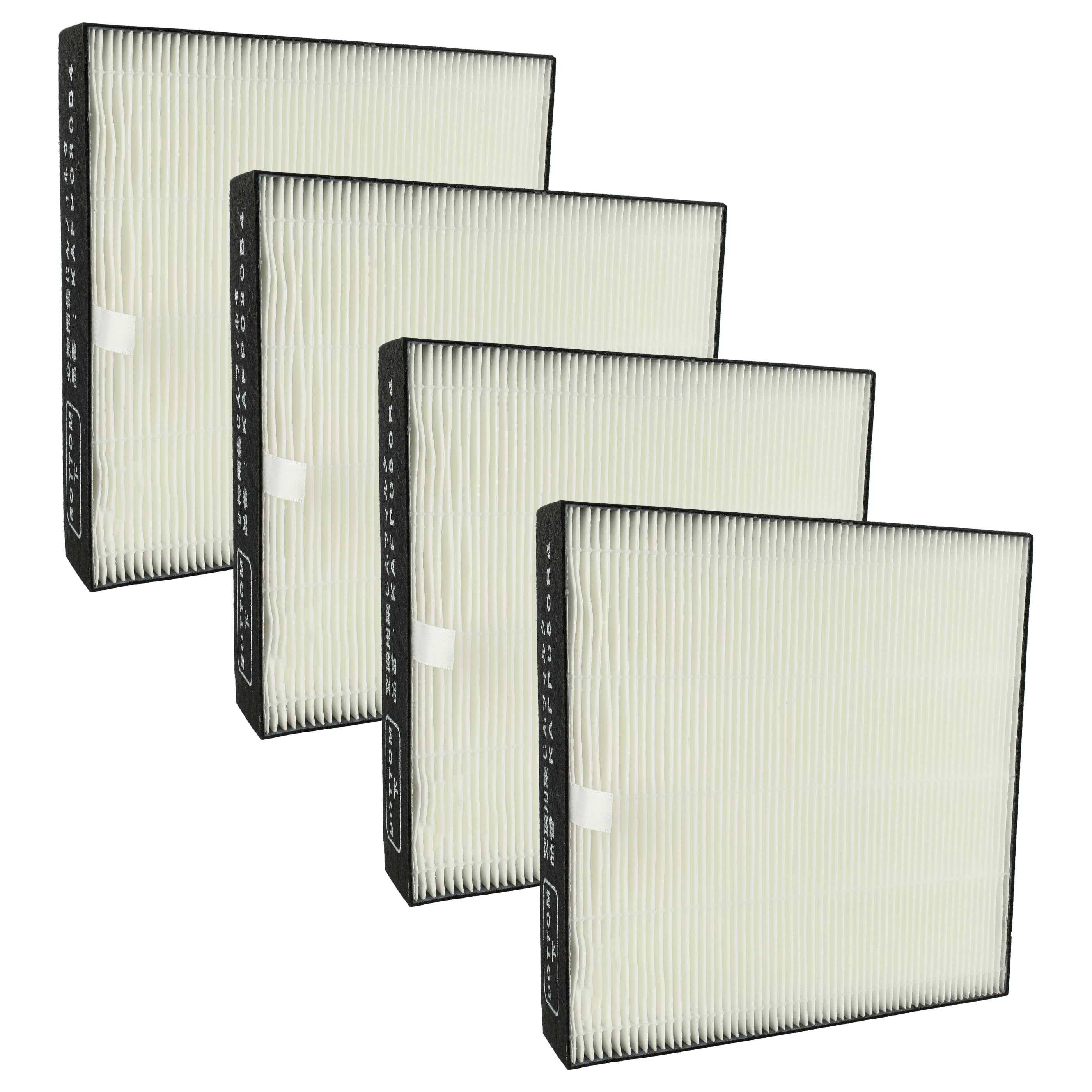 vhbw 4x H13 Filter kompatibel mit Daikin MCK55TN, MCK55TY, MCk55TKS, MCK55TJ, MCK55U, MCK55T, MCK55TE4 Luftreiniger - Ersatz-Filter