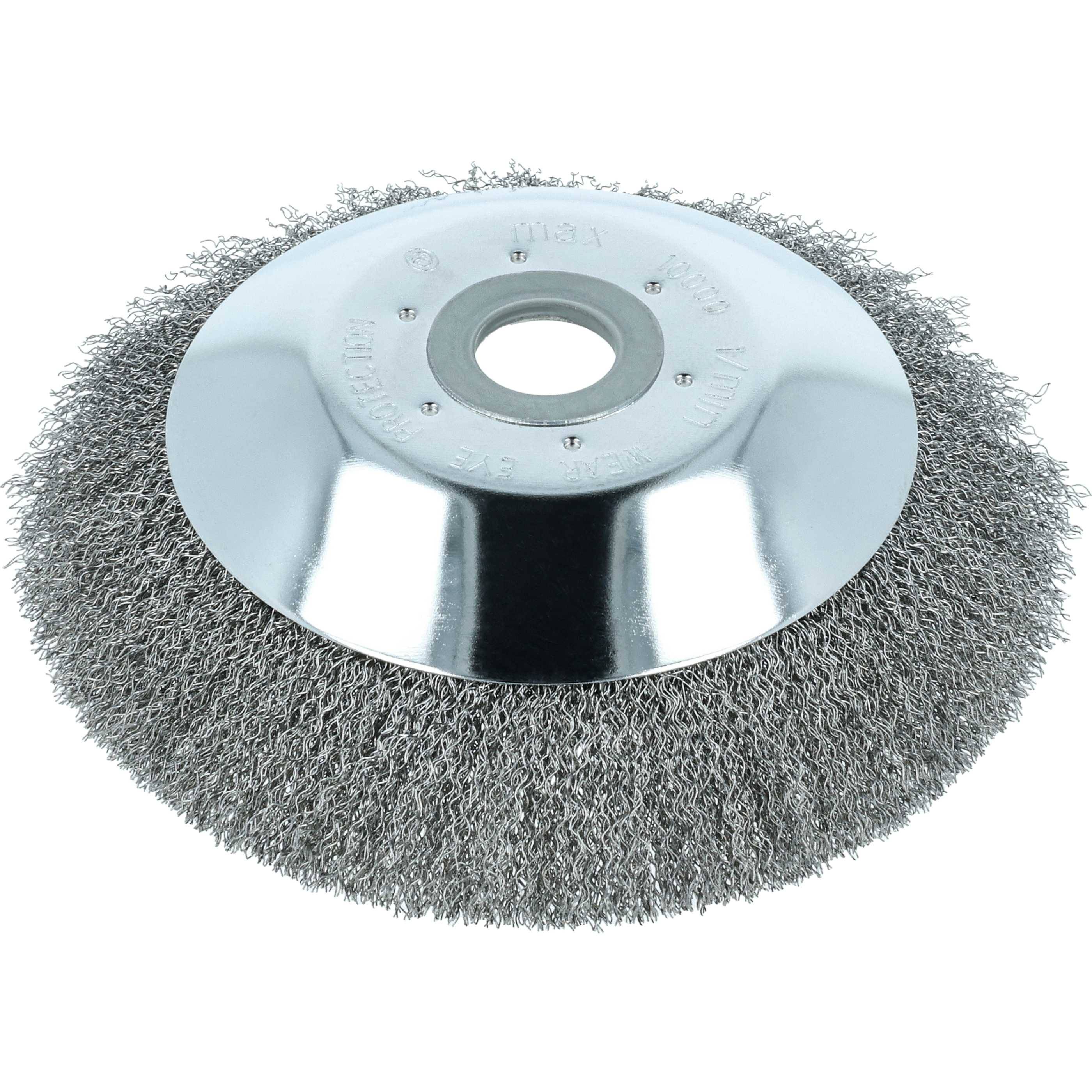 vhbw Soft-Unkrautbürste kompatibel mit Makita 340, 300, 290 Gartengerät, Freischneider - Feinmaschig, Mit Zubehör-Set