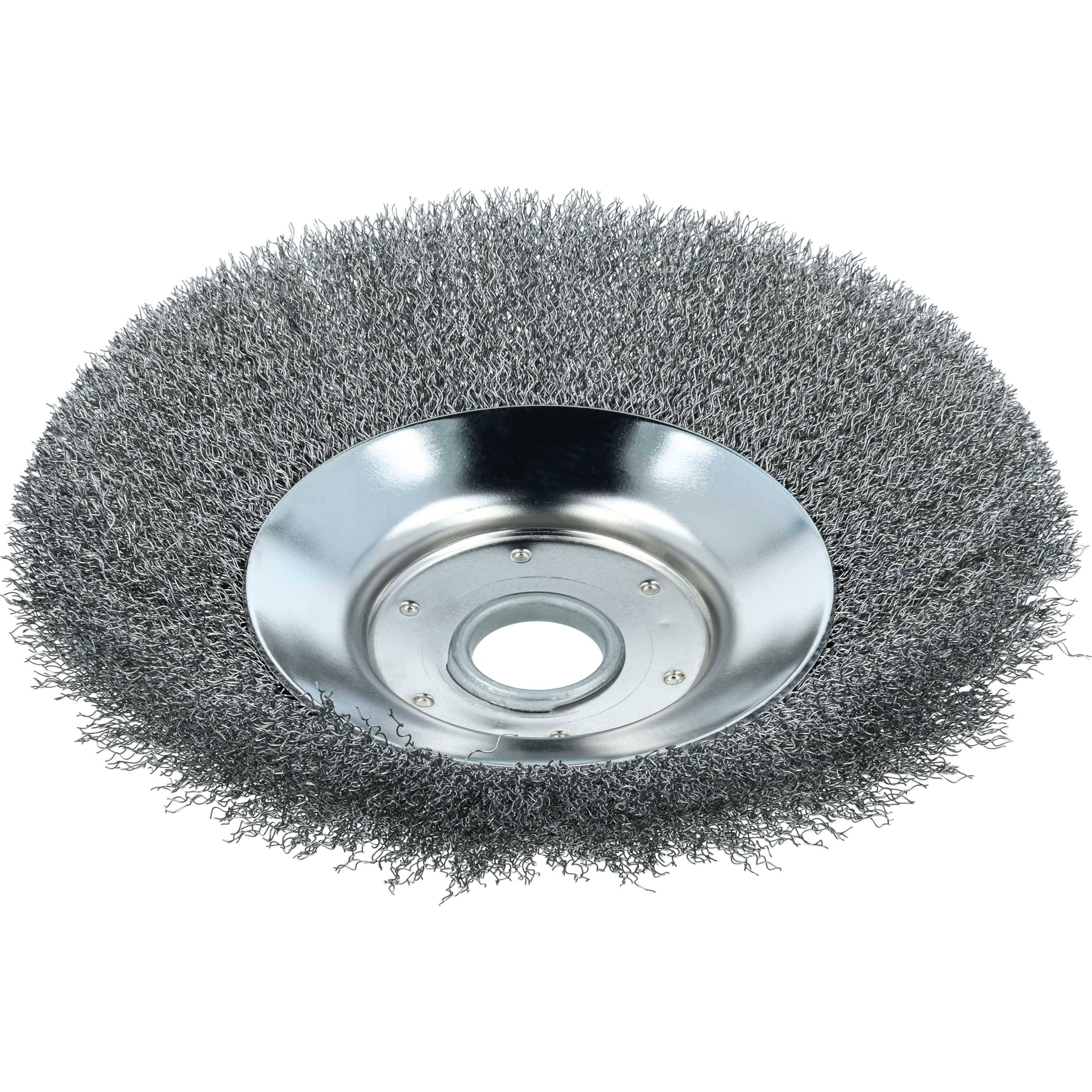 vhbw Soft-Unkrautbürste kompatibel mit Makita DBC CG430N, CG430B, CG360N, CG33N Gartengerät, Freischneider - Ø 20 cm