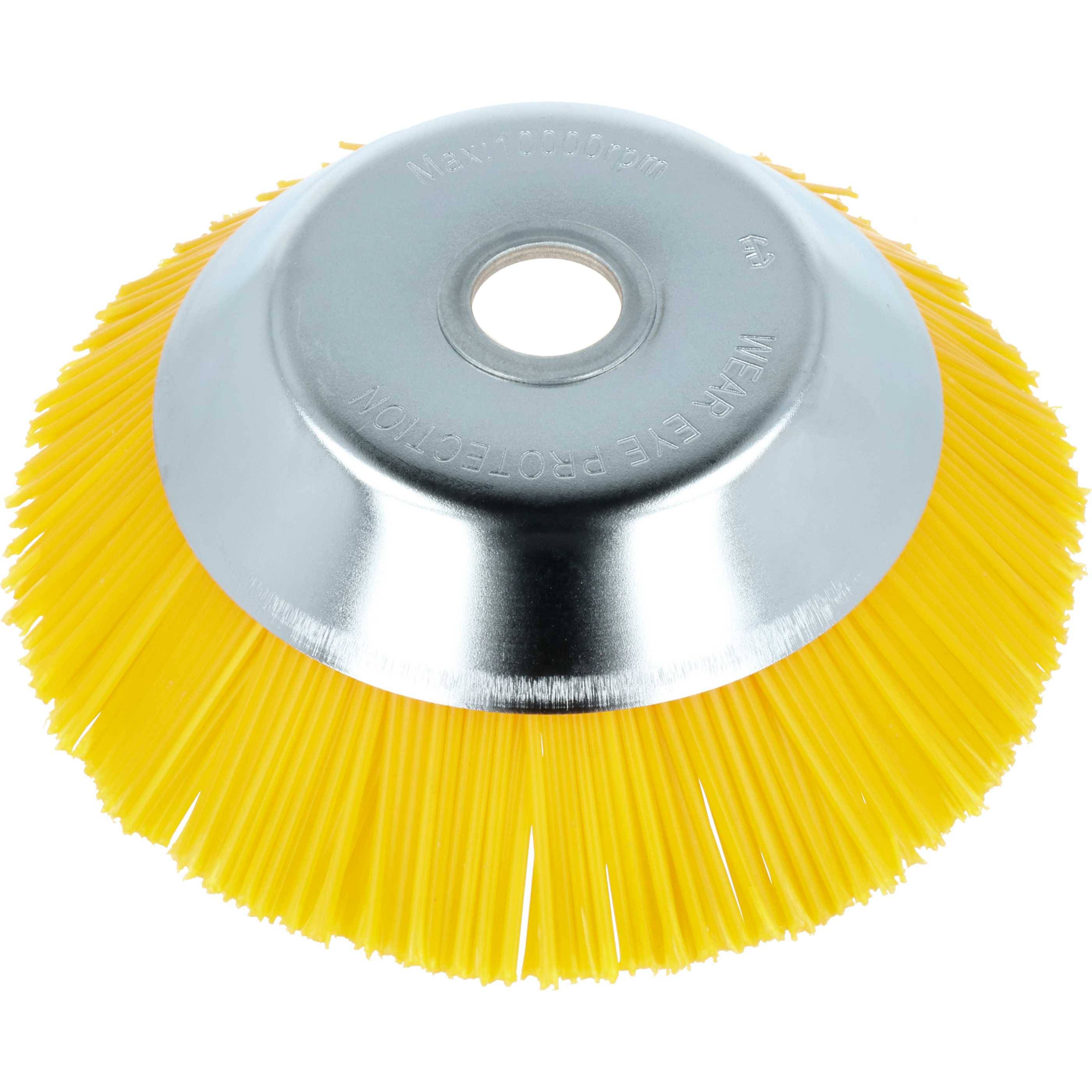 vhbw Nylon-Unkrautbürste kompatibel mit Honda Gartengerät, Freischneider - Ø 20 cm