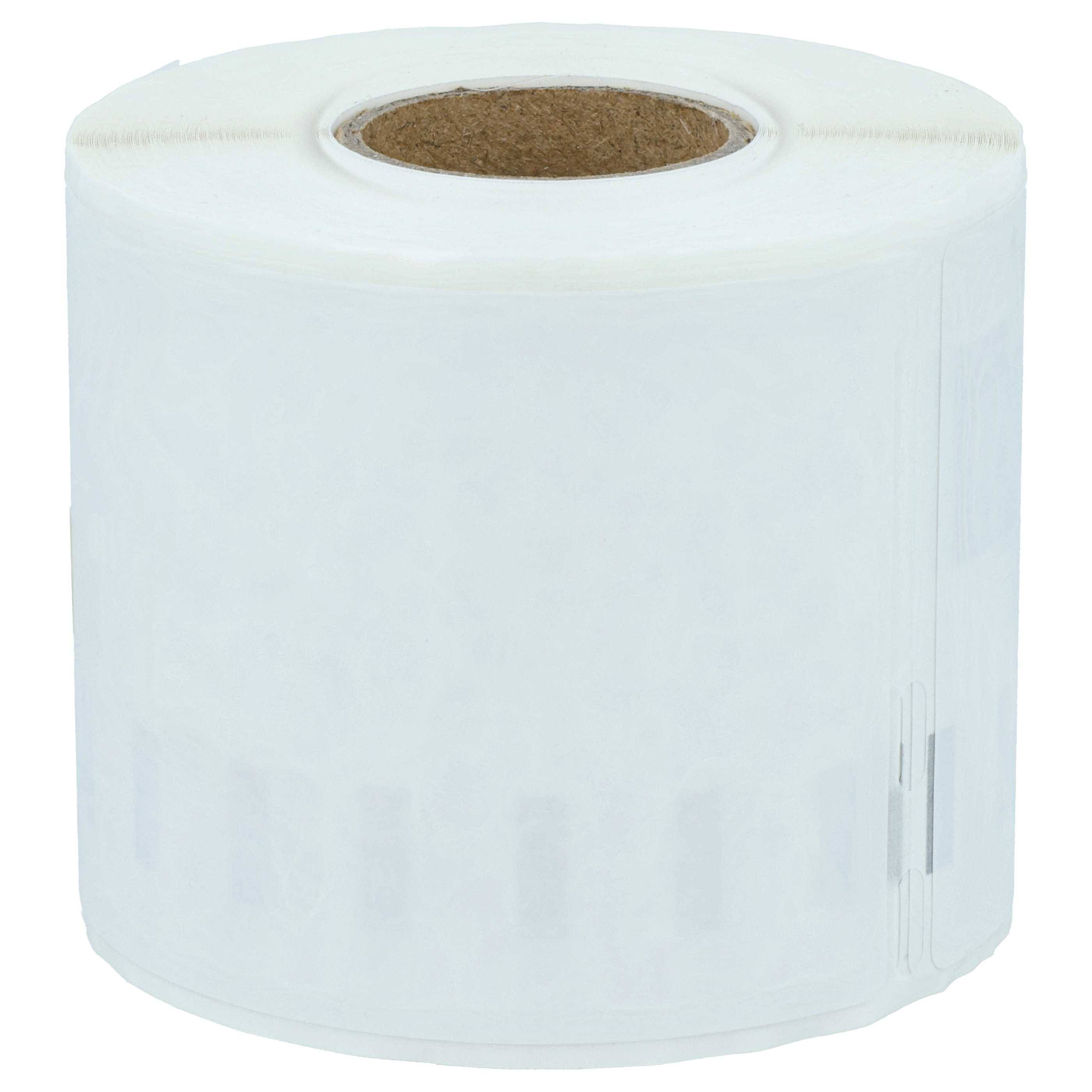 vhbw 50x Etiketten-Rolle 54mm x 101mm (220 Etiketten) kompatibel mit Dymo LabelWriter 310, 310 Turbo II, 310 II Etiketten-Drucker Weiß