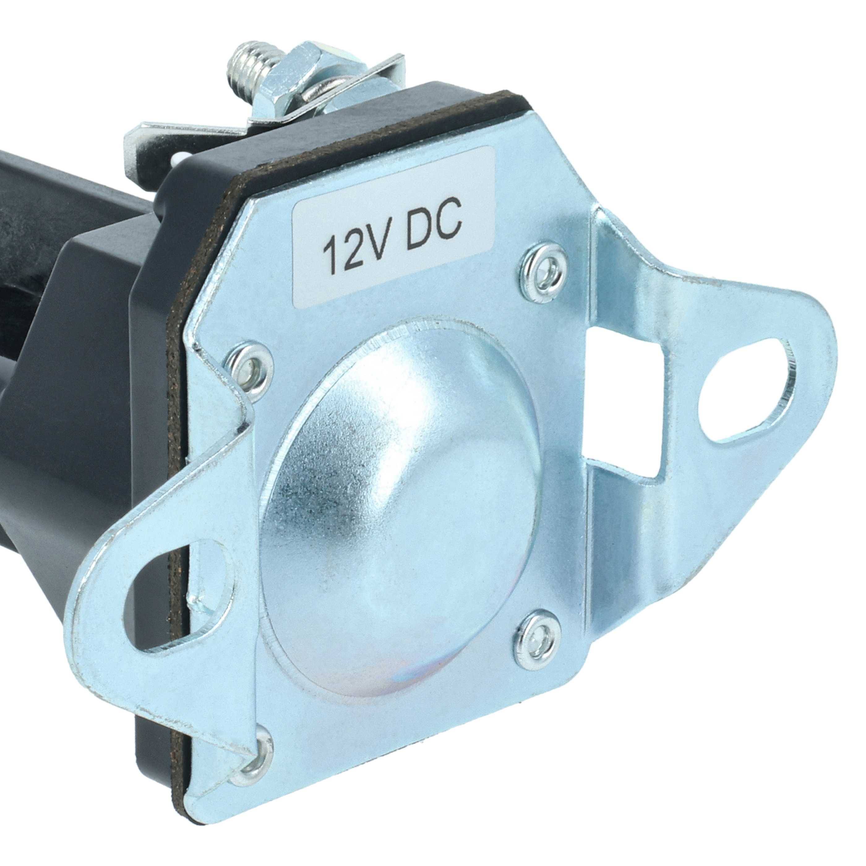 vhbw Anlasserrelais für Motor Ersatz für 7251426, 745000MA, 74535 für Aufsitzmäher, Rasentraktoren, Quads - Magnetschalter, 12 V, 3-polig