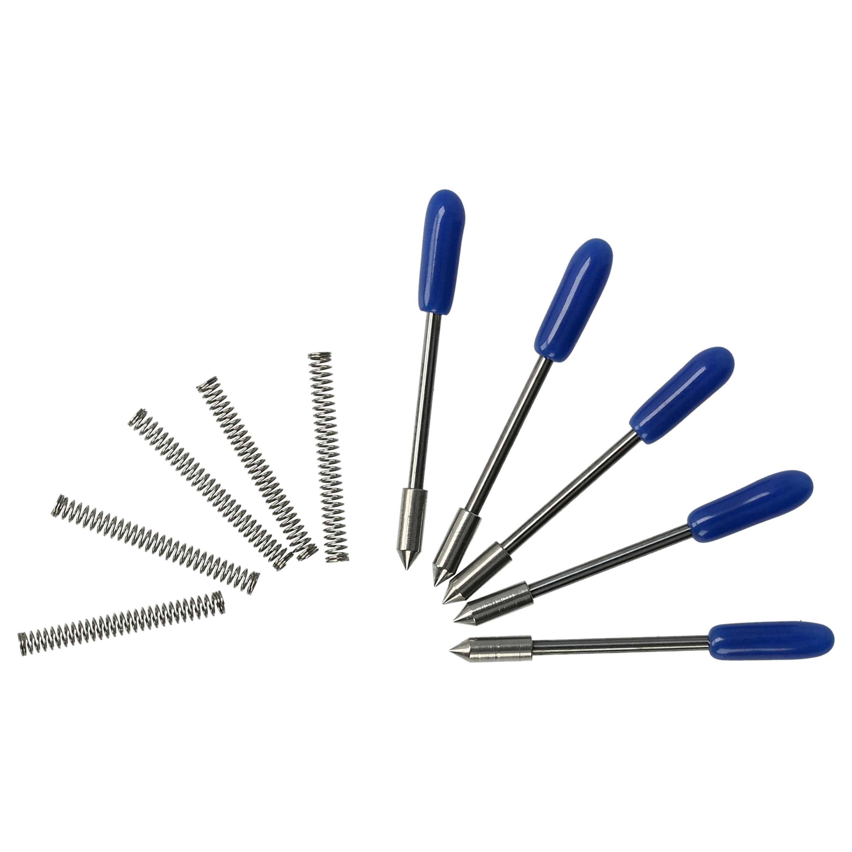 vhbw 5x Plottermesser kompatibel mit Encad Novacut Schneideplotter - 60° Schneidewinkel