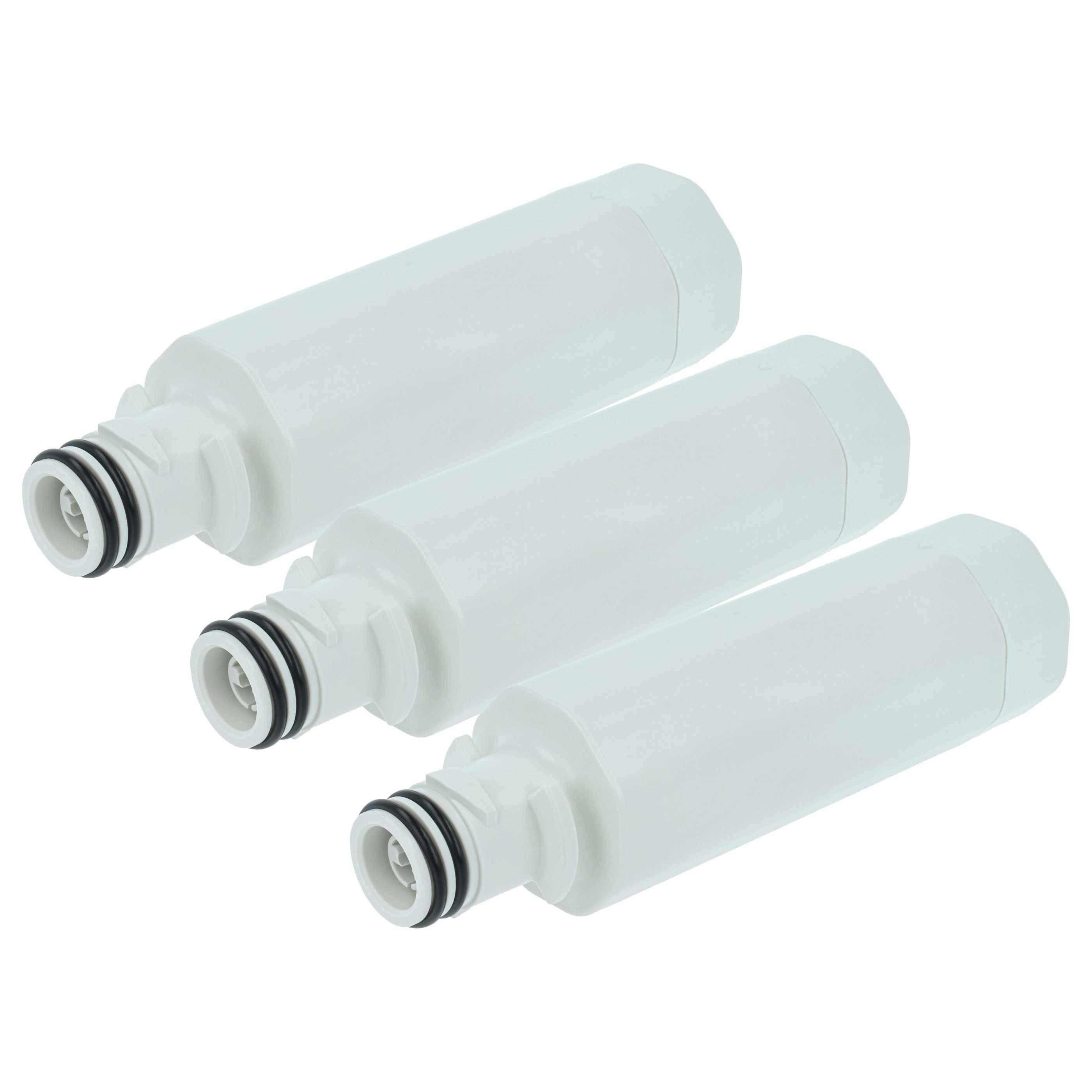 vhbw 3x Wasserfilter Filterkartusche Filter kompatibel mit LG GM-B258FLNB.APYCNA0, GM-B258FSNB.ASTCNA0, GM-B258HSNB.ASTCNA0 Kühlschrank