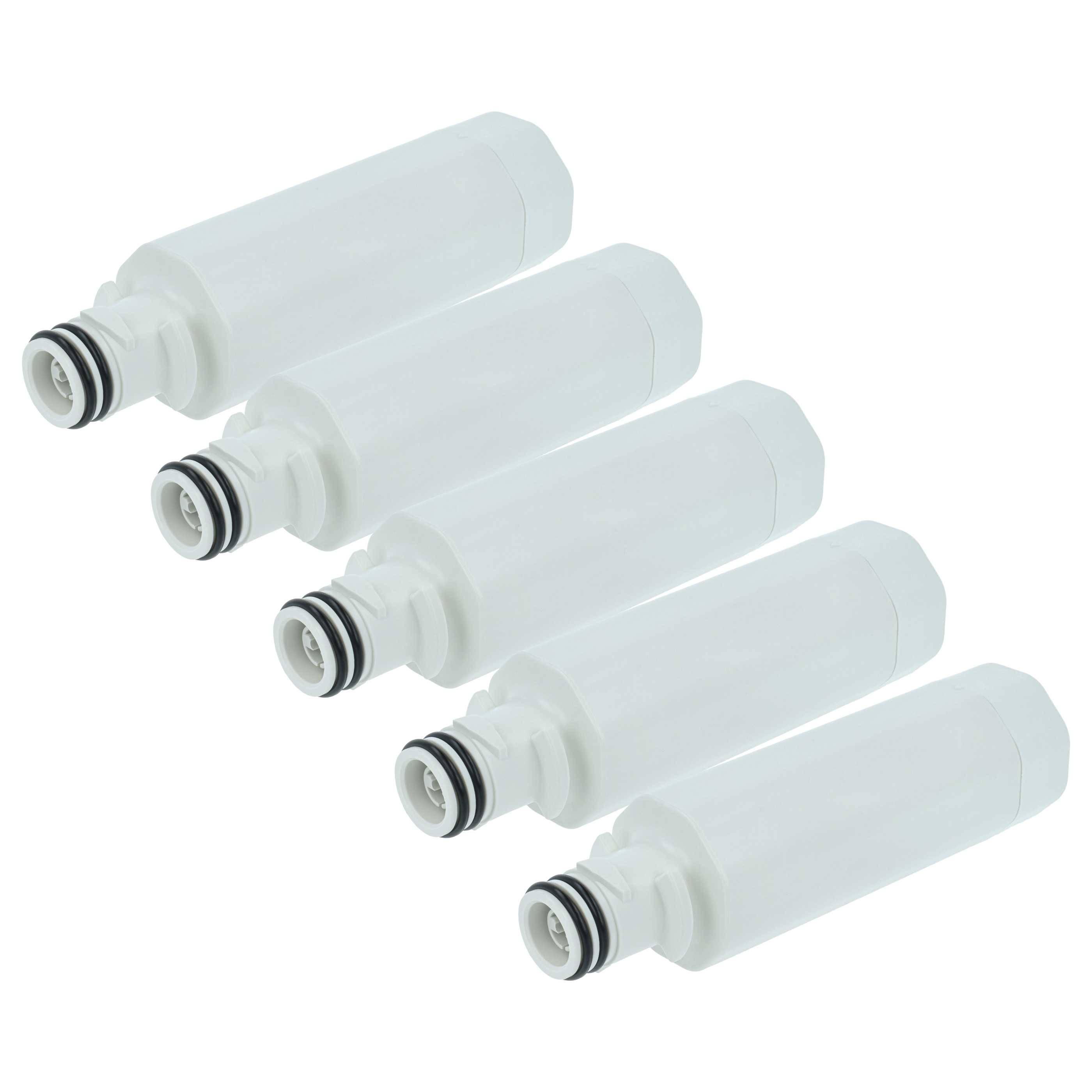 vhbw 5x Wasserfilter Filterkartusche Filter kompatibel mit LG GC-X268NKSM.ASBQAGE, GC-X268NMSM.AMTCNA0, GC-X268NMSM.AMTFMXM Kühlschrank