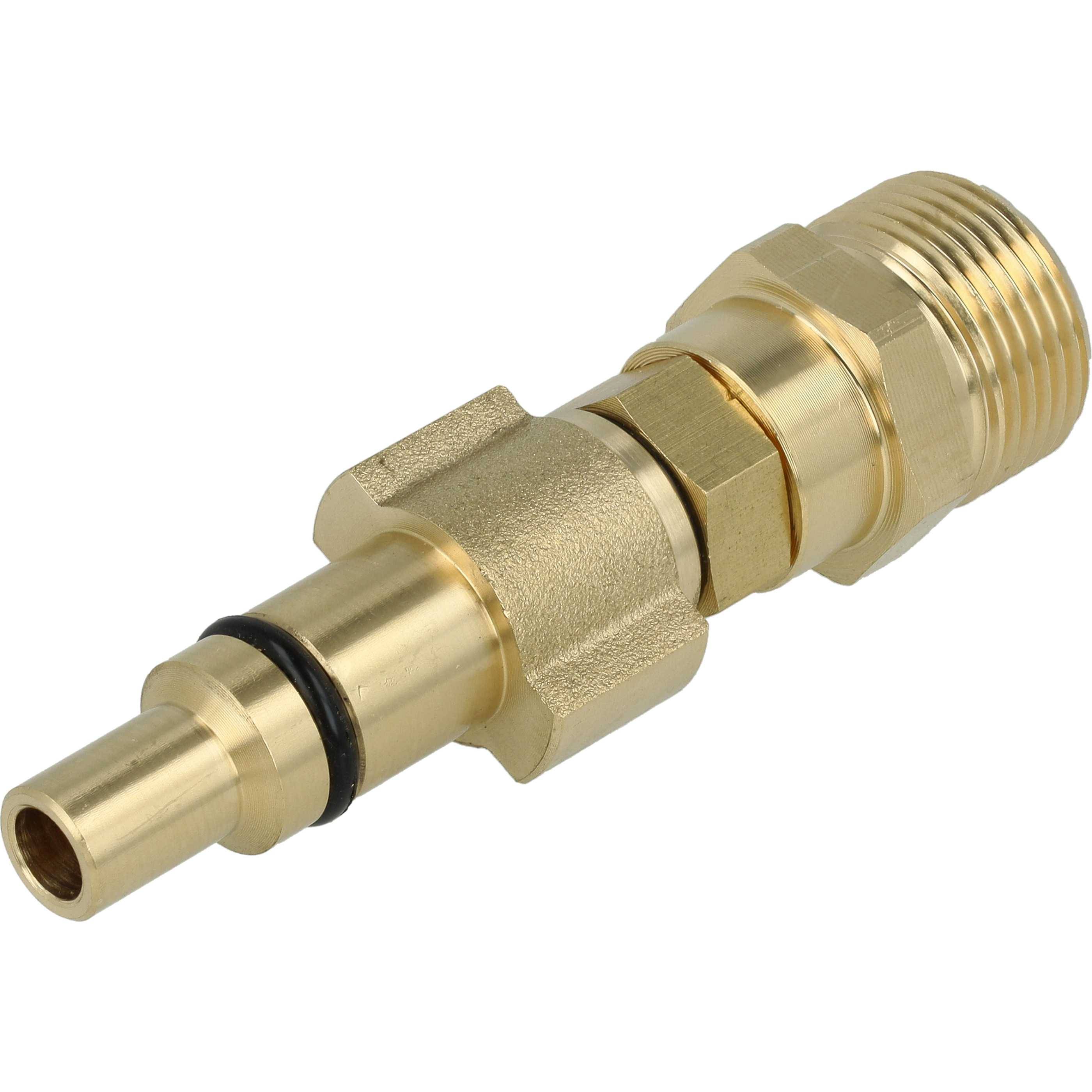 vhbw 2-tlg. Zubehör-Set kompatibel mit Parkside Hochdruckreiniger - Anschlussadapter, Verlängerungsschlauch