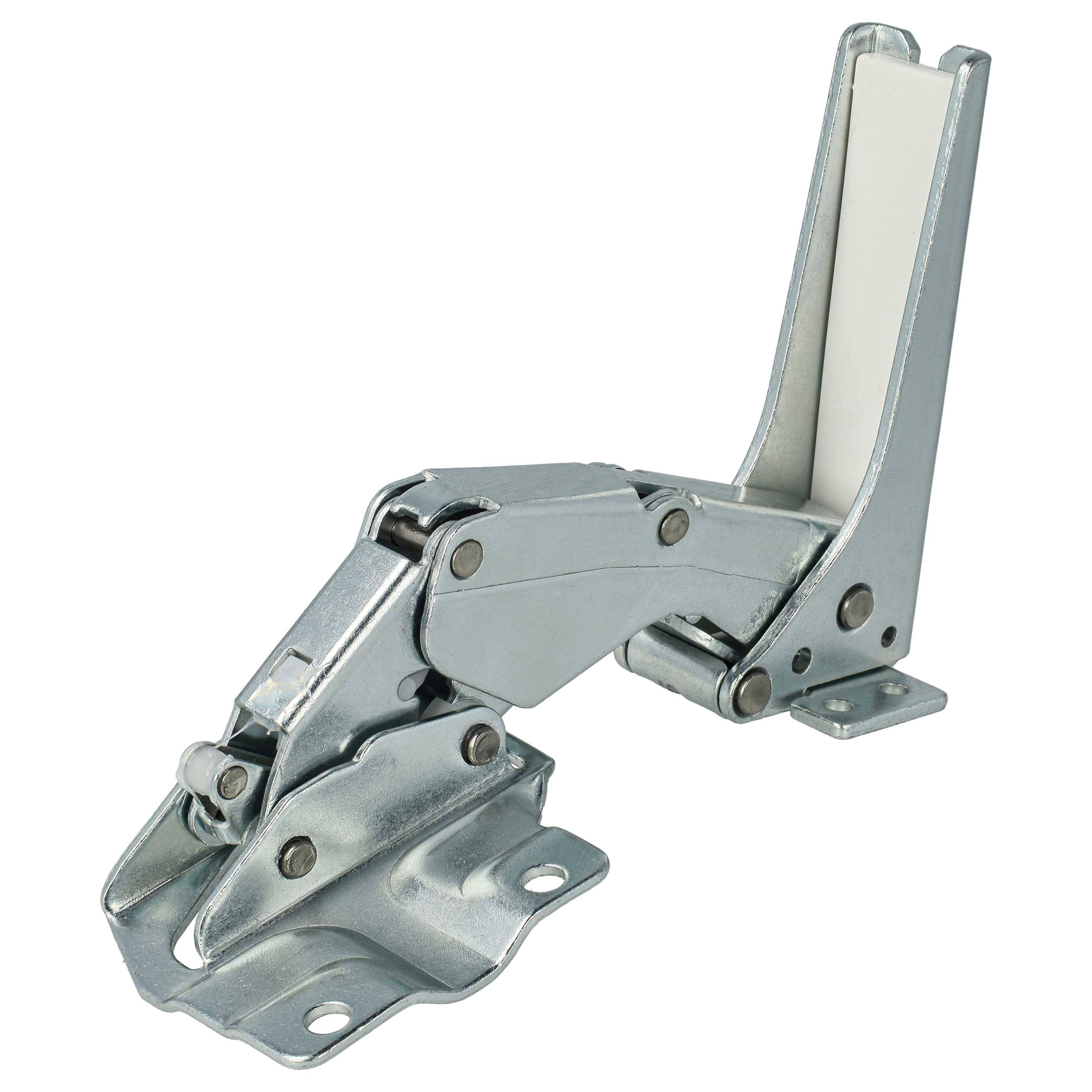 vhbw 4x Türscharnier kompatibel mit Siemens KI34VA20IE, KI34VA21FF, KI34SA50, KI34VA20, KI34VA50, KI34VV40 Kühlschrank - Reparatur-Set