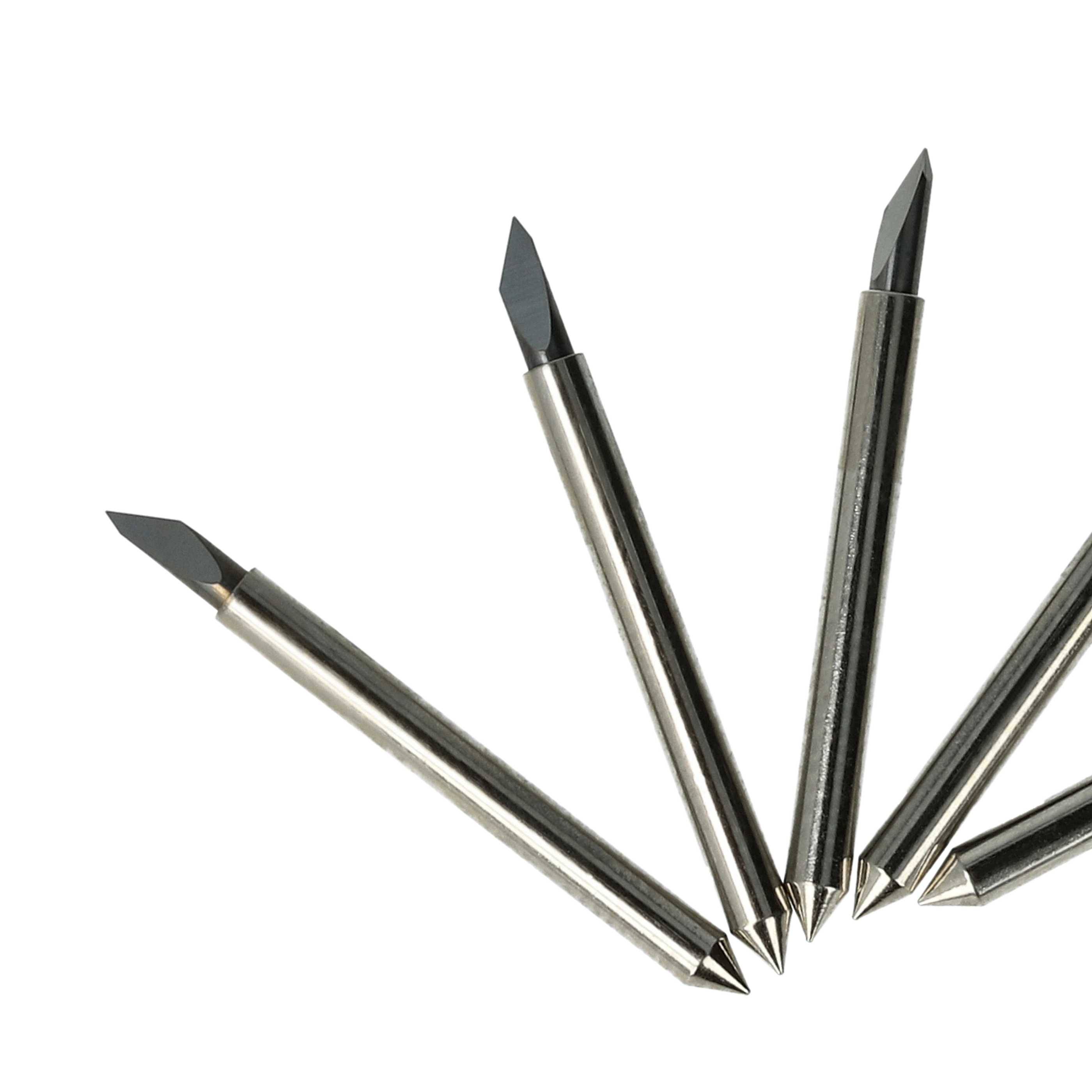 vhbw 5x Plottermesser kompatibel mit KOCY Schneideplotter - 60° Schneidewinkel