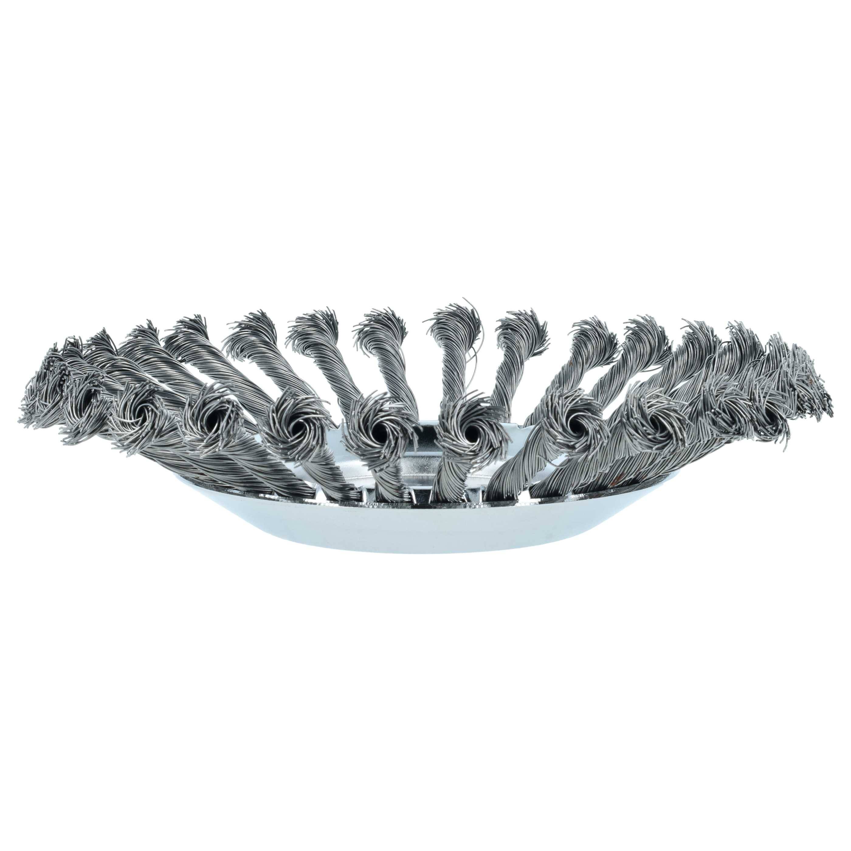 vhbw Metall-Unkrautbürste kompatibel mit Dolmar MS 340, 30, 25 Gartengerät, Freischneider - Ø 20 cm