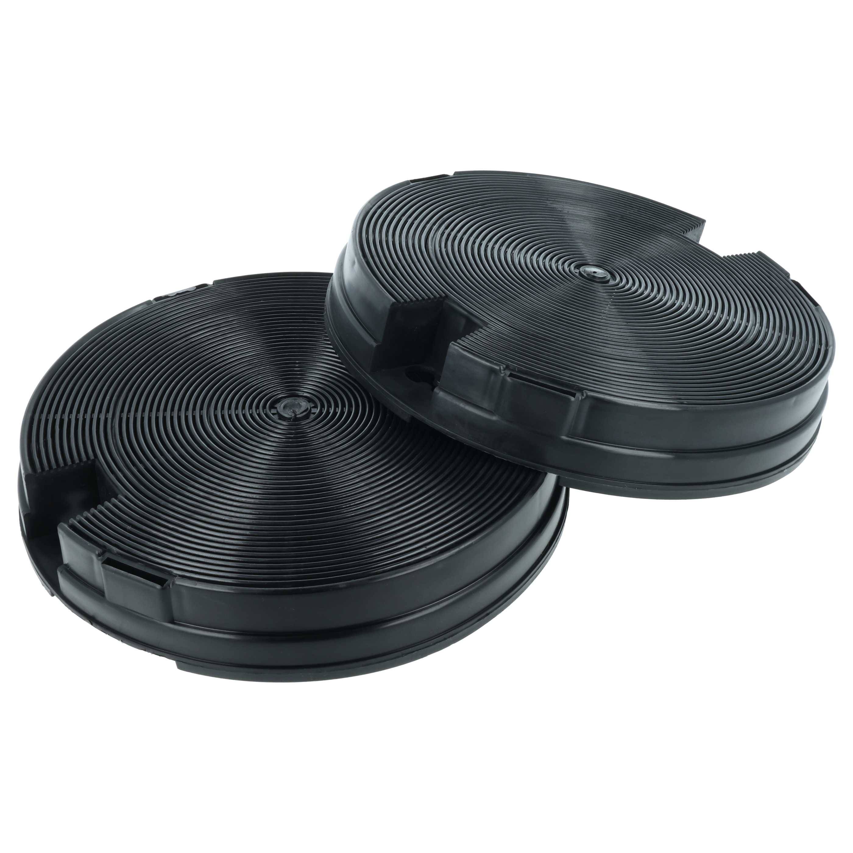 vhbw 2x Aktivkohlefilter kompatibel mit Juno 94212163302, 94212163300 | für 94212211501, 94212211500, 94212211502, 94212096700 Dunstabzugshaube