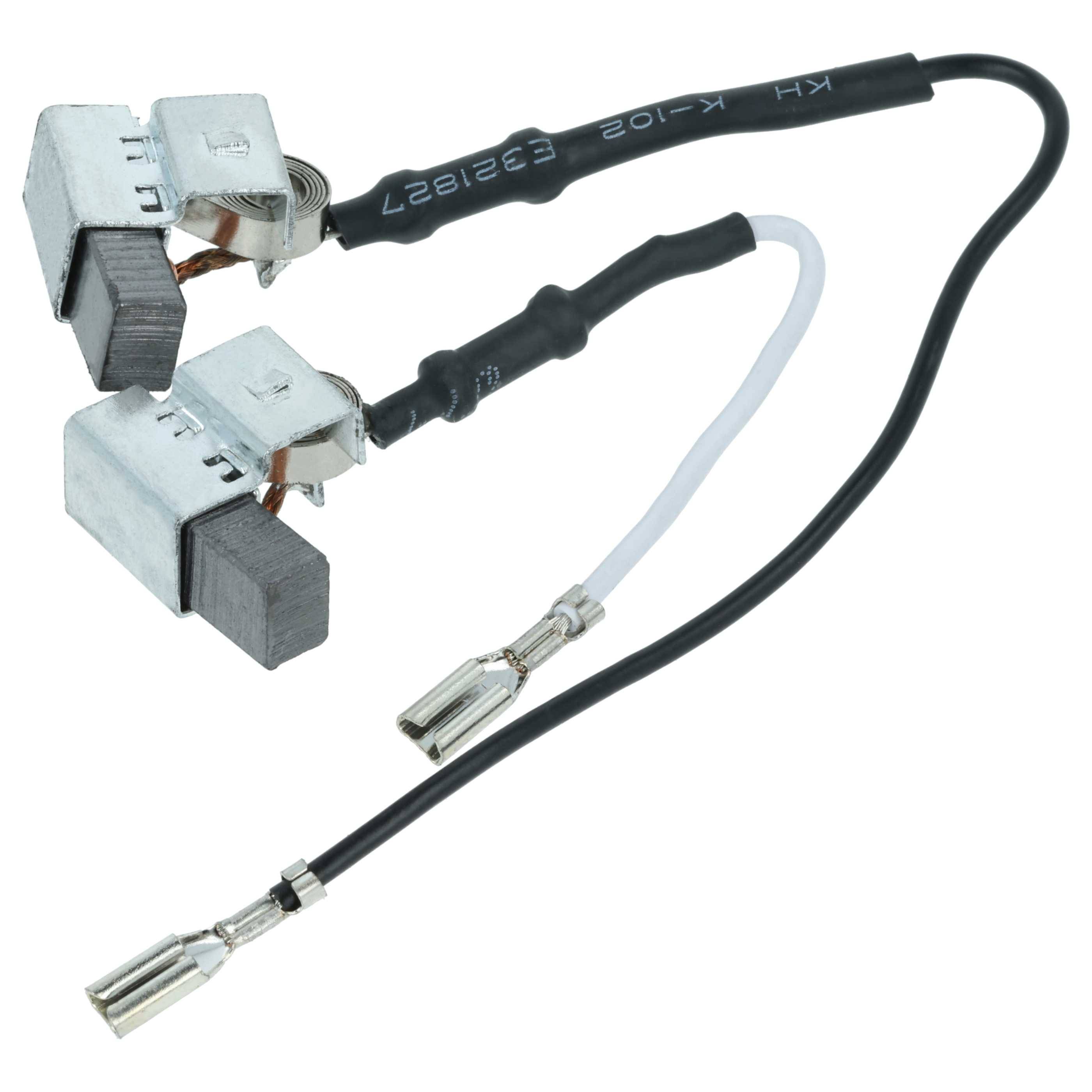 vhbw 2x Kohlebürste kompatibel mit Bosch MUM5LS7S/06, MUM5LY4P/06, MUM5LY4S/06, MUM5LY7P/06, MUM5LY7S/06, MUM5MA4P/06 Küchenmaschine