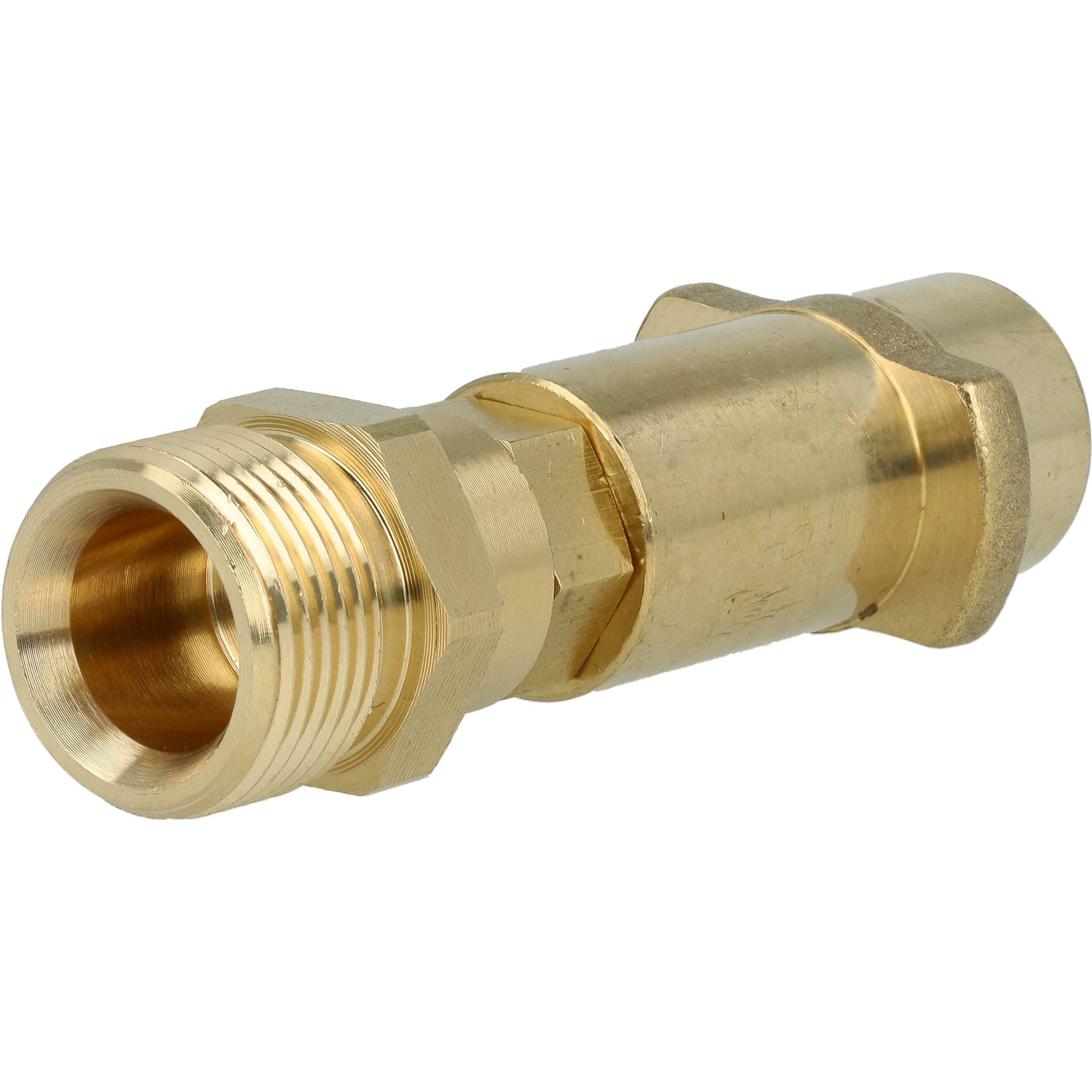 vhbw 2-tlg. Zubehör-Set Ersatz für Kärcher A 4.762-061.0 für Hochdruckreiniger - Anschlussadapter, Verlängerungsschlauch