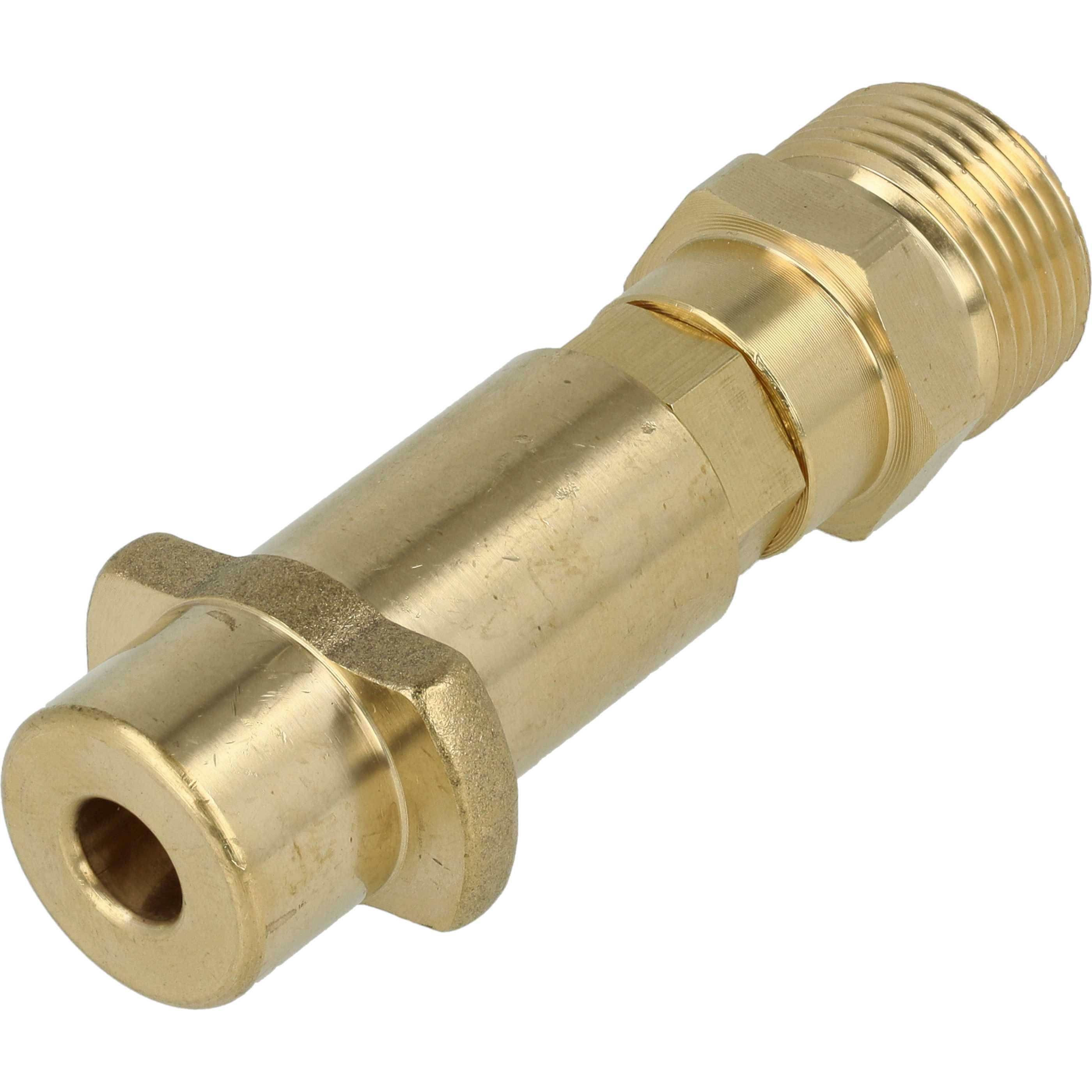 vhbw 2-tlg. Zubehör-Set kompatibel mit Kärcher K 2, 7, 4, 6, 5, 3 Hochdruckreiniger - Anschlussadapter, Verlängerungsschlauch - kompatibel mit Kär