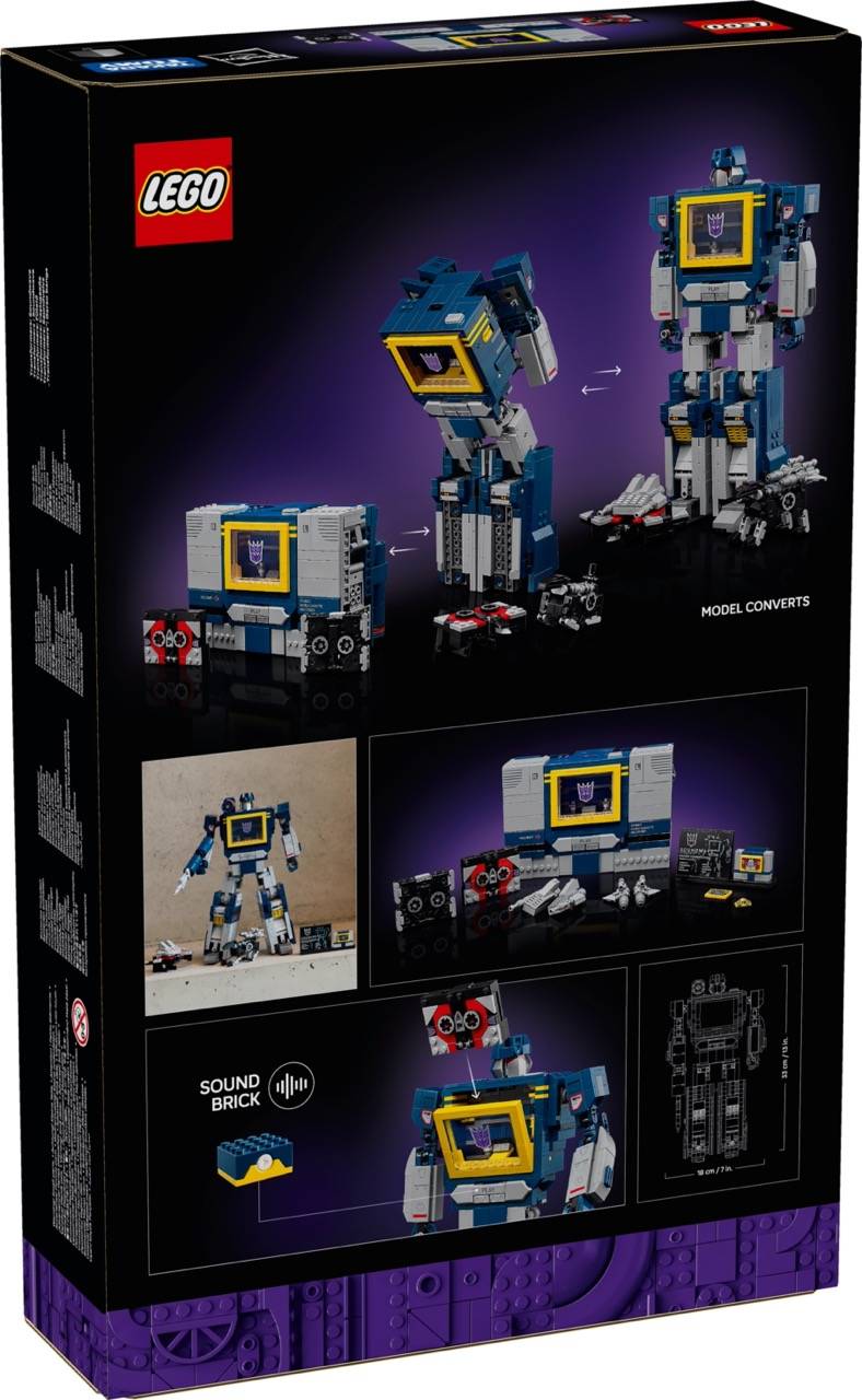 LEGO® 10358 Icons - Transformers: Soundwave