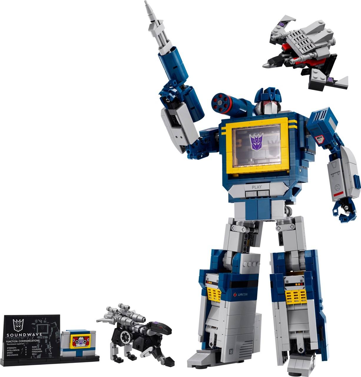 LEGO® 10358 Icons - Transformers: Soundwave