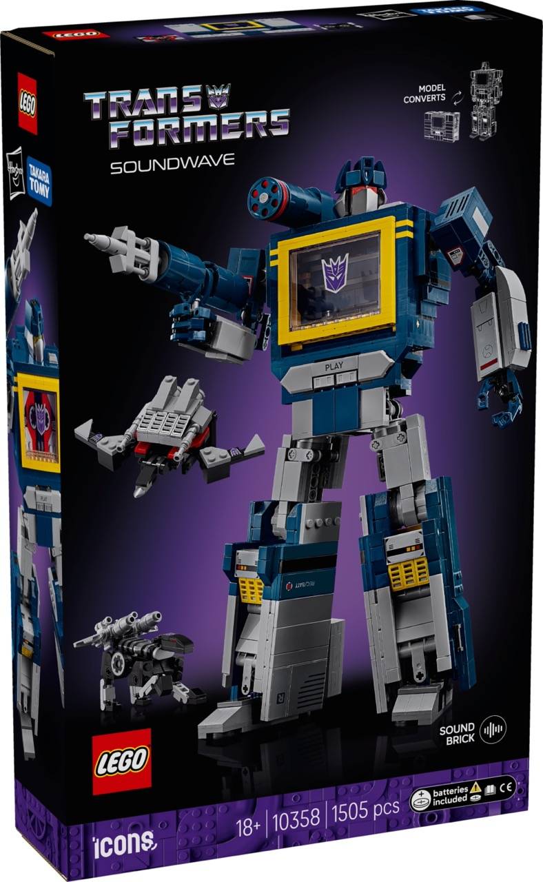 LEGO® 10358 Icons - Transformers: Soundwave