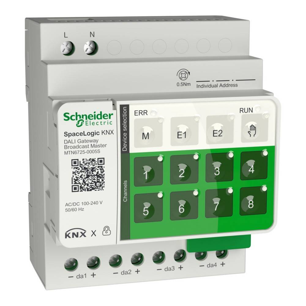 Schneider Electric SpaceLogic KNX DALI MTN6725-0005S