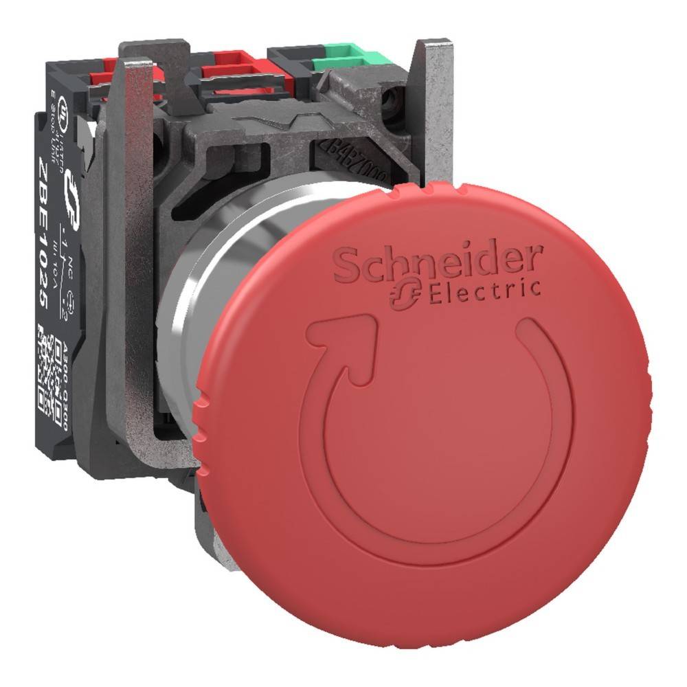 Schneider Electric Not-Aus 2Ö 1S Dreh. Überl. XB4BS844415