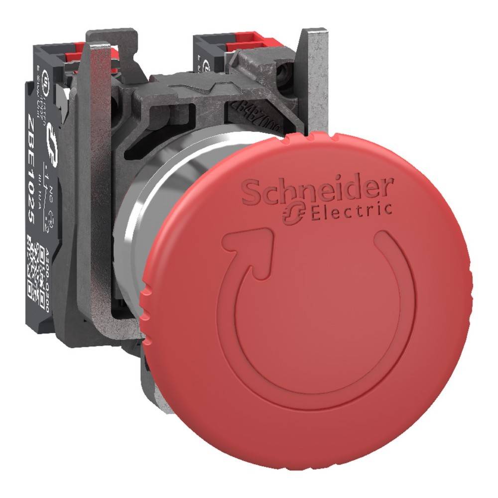 Schneider Electric Not-Aus 2Ö Dreh. Überl. XB4BS84445