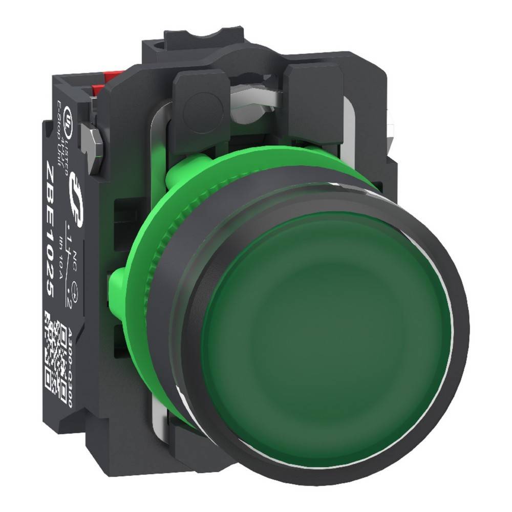 Schneider Electric Leuchtdruckt. Gn 1S 1Ö XB5AW33B55