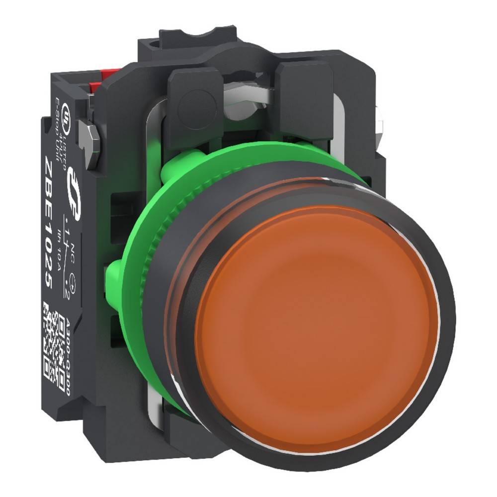 Schneider Electric Leuchtdruckt. Or 1S 1Ö XB5AW35B55