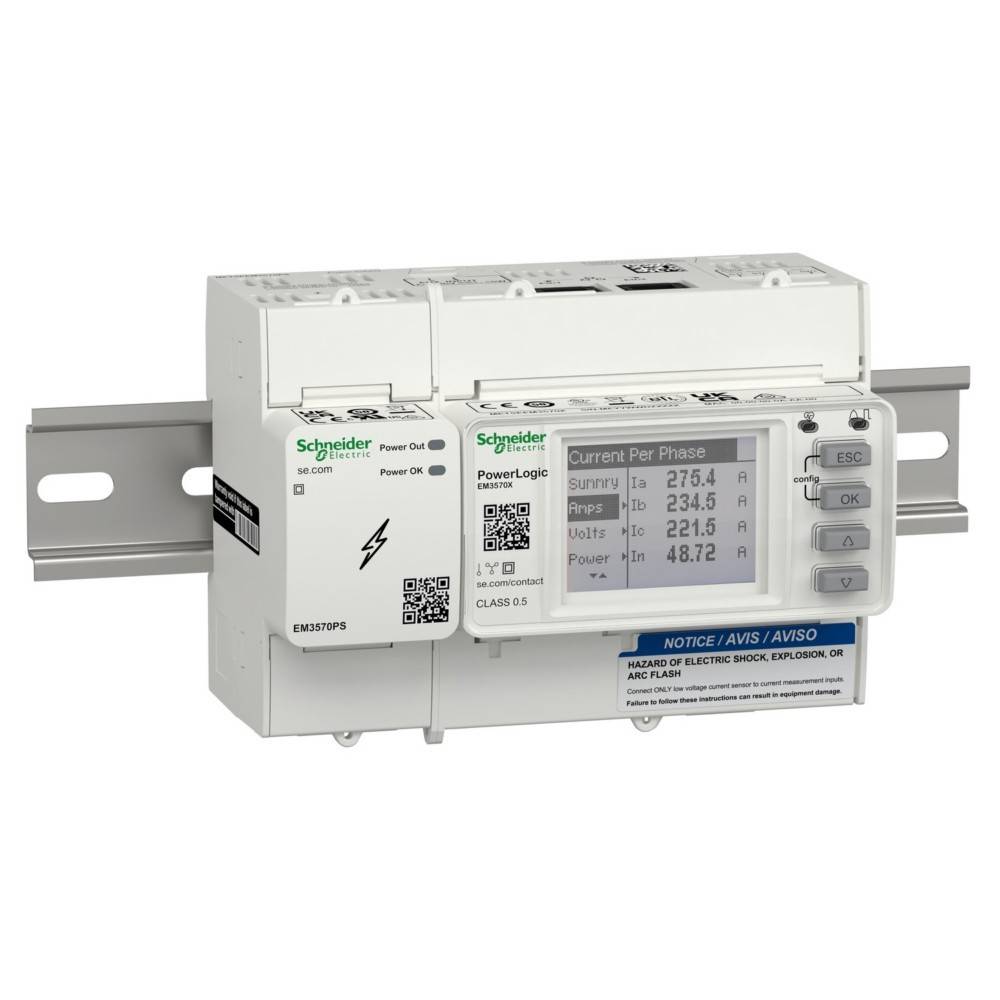 Schneider Electric EM3750 Zähler, LVCT, METSEEM3570