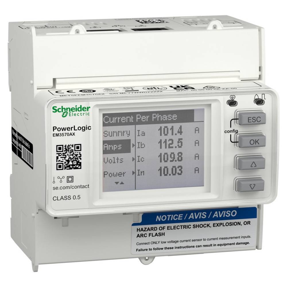 Schneider Electric EM3750 Zähler, Rogowski, METSEEM3570AX