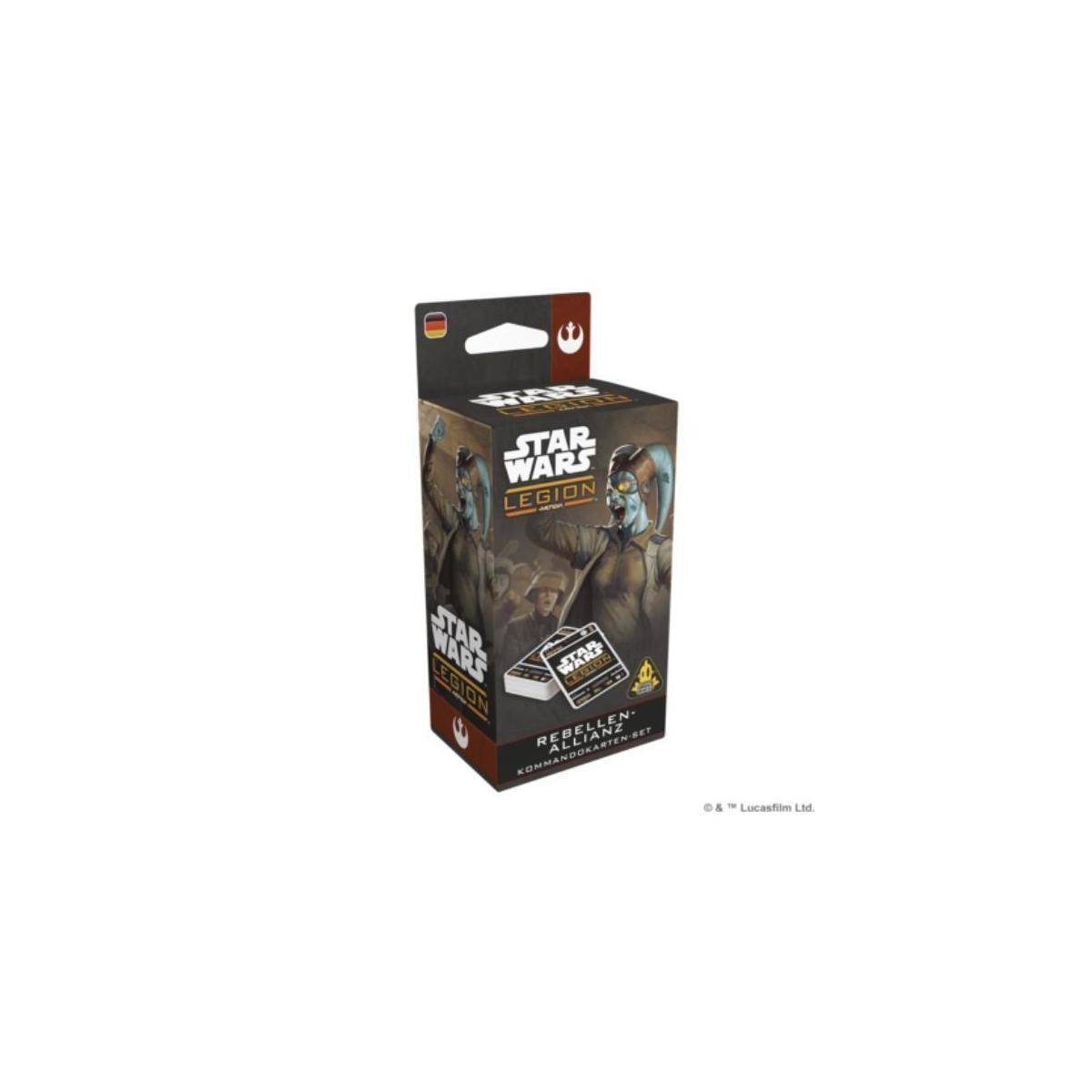 AMGD1225 - Star Wars Legion - Rebellenallianz Kommando Kartenset