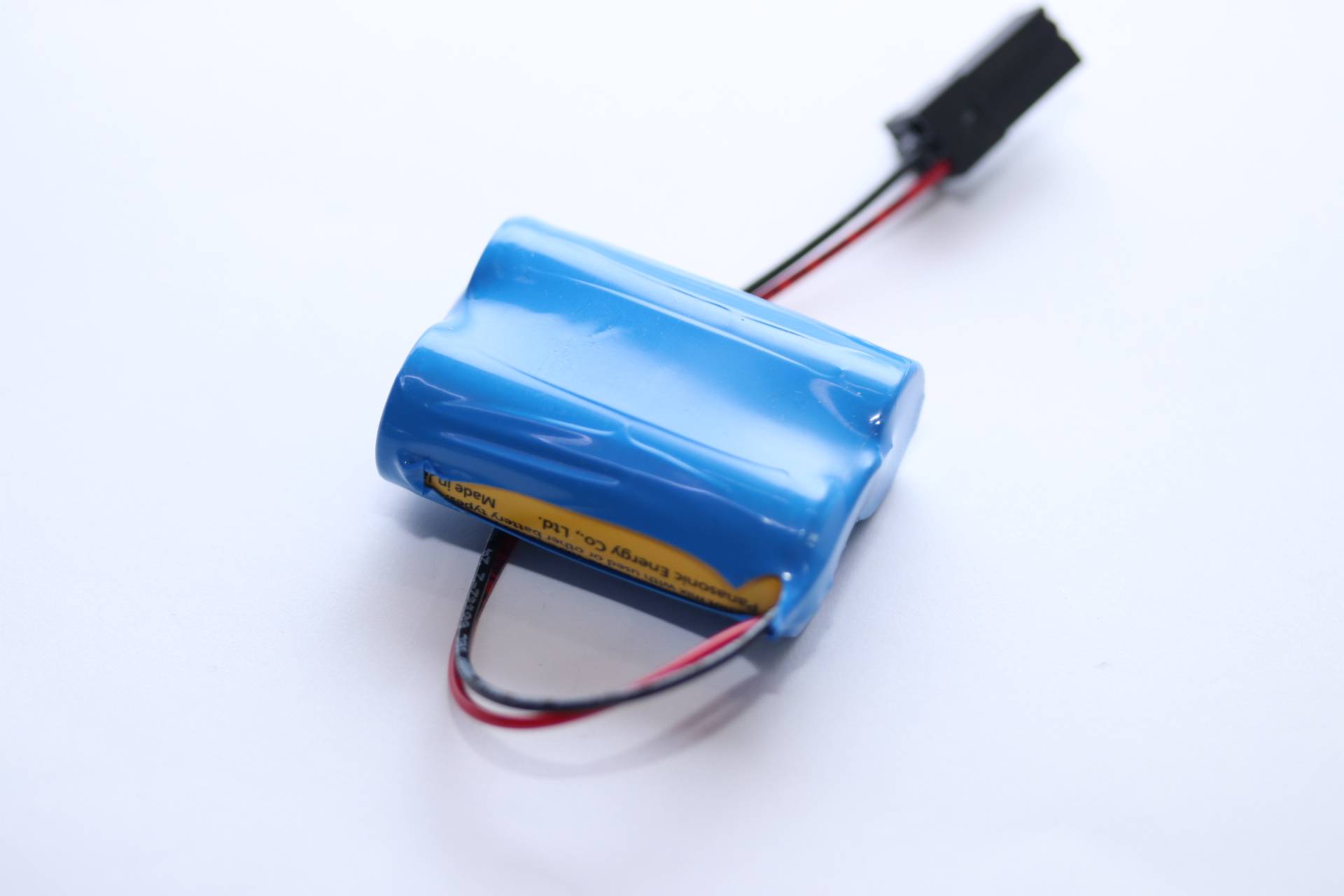 Pufferbatterie für FANUC CRX-10iA/L - 6 Volt 1800mAh Li-MnO2 mit AMP 1-1318120-3 Stecker