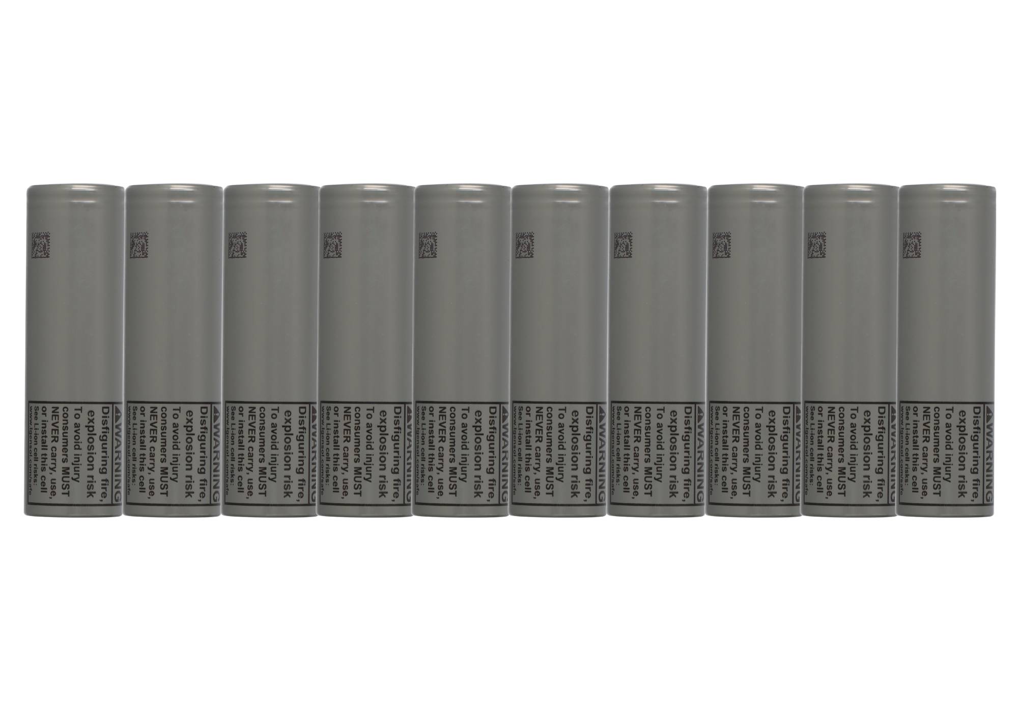 10er-Set LG INR21700-M50LT 3,7V 4890mAh Li-Ion Akku