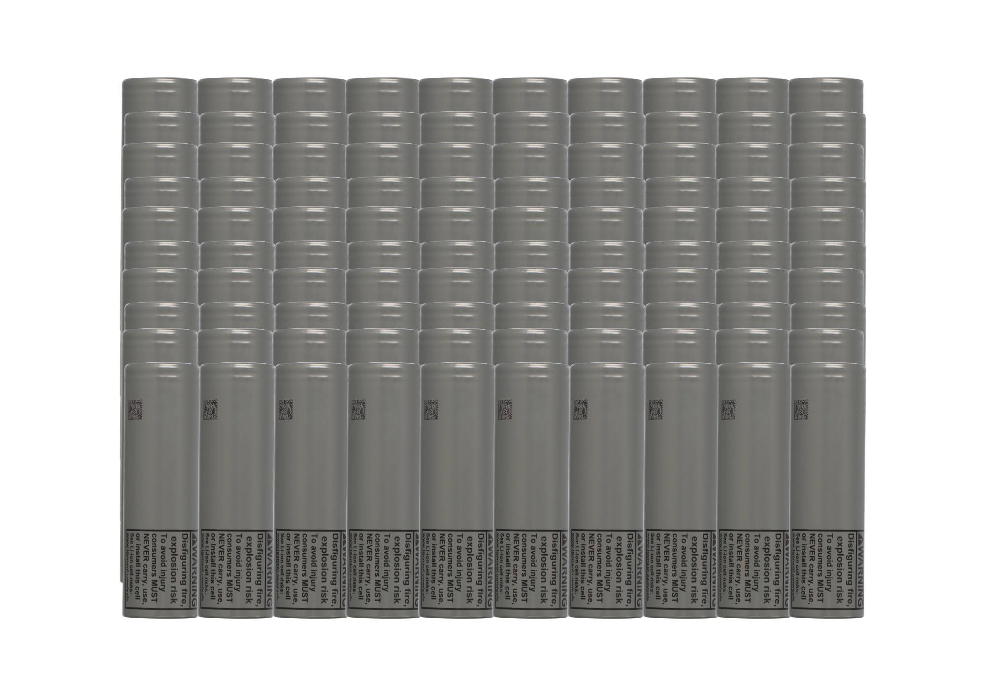 100er-Set LG INR21700-M50LT 3,7V 4890mAh Li-Ion Akku